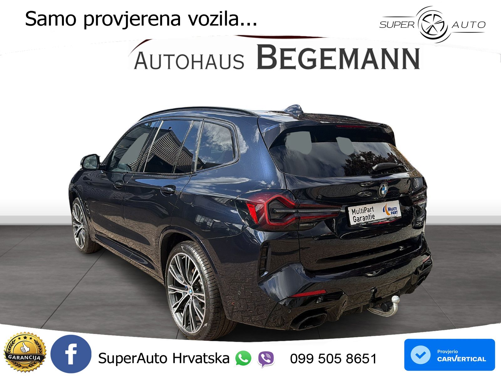 BMW X3 M40d xDrive Steptronic LED+GR SJED+ACC