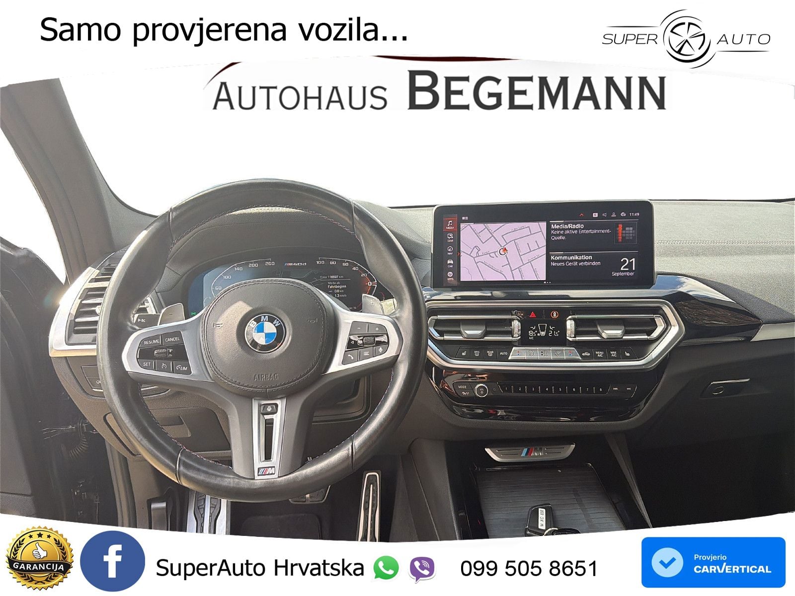 BMW X3 M40d xDrive Steptronic LED+GR SJED+ACC