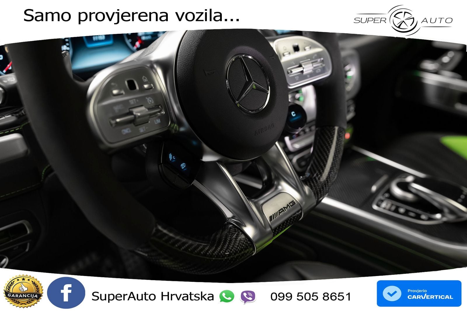 Mercedes AMG G 63 Long V8 (585 KS) 4MATIC 9G-TRONIC AMG SPEEDSHIFT TCT LED+GR SJED+ACC