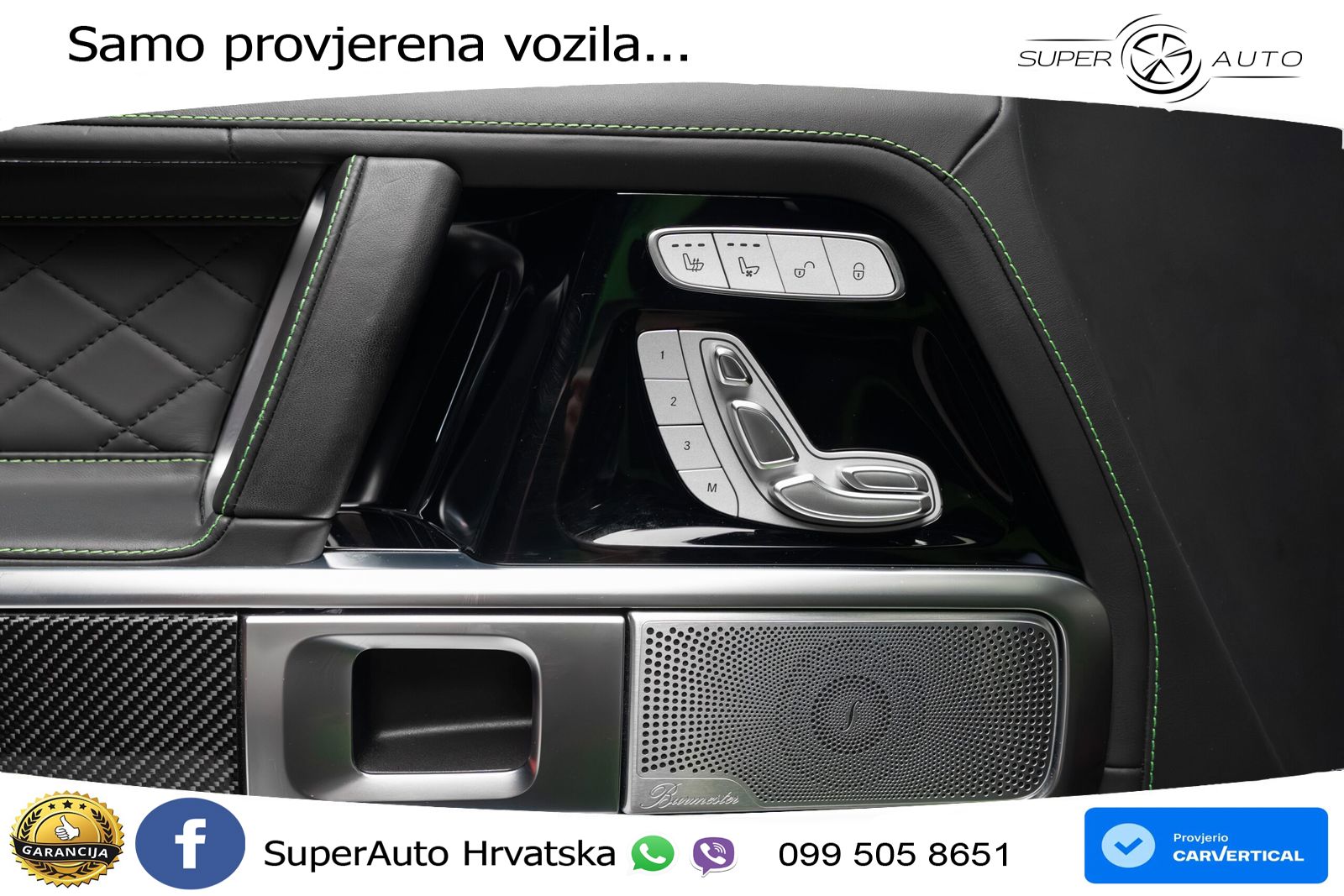 Mercedes AMG G 63 Long V8 (585 KS) 4MATIC 9G-TRONIC AMG SPEEDSHIFT TCT LED+GR SJED+ACC