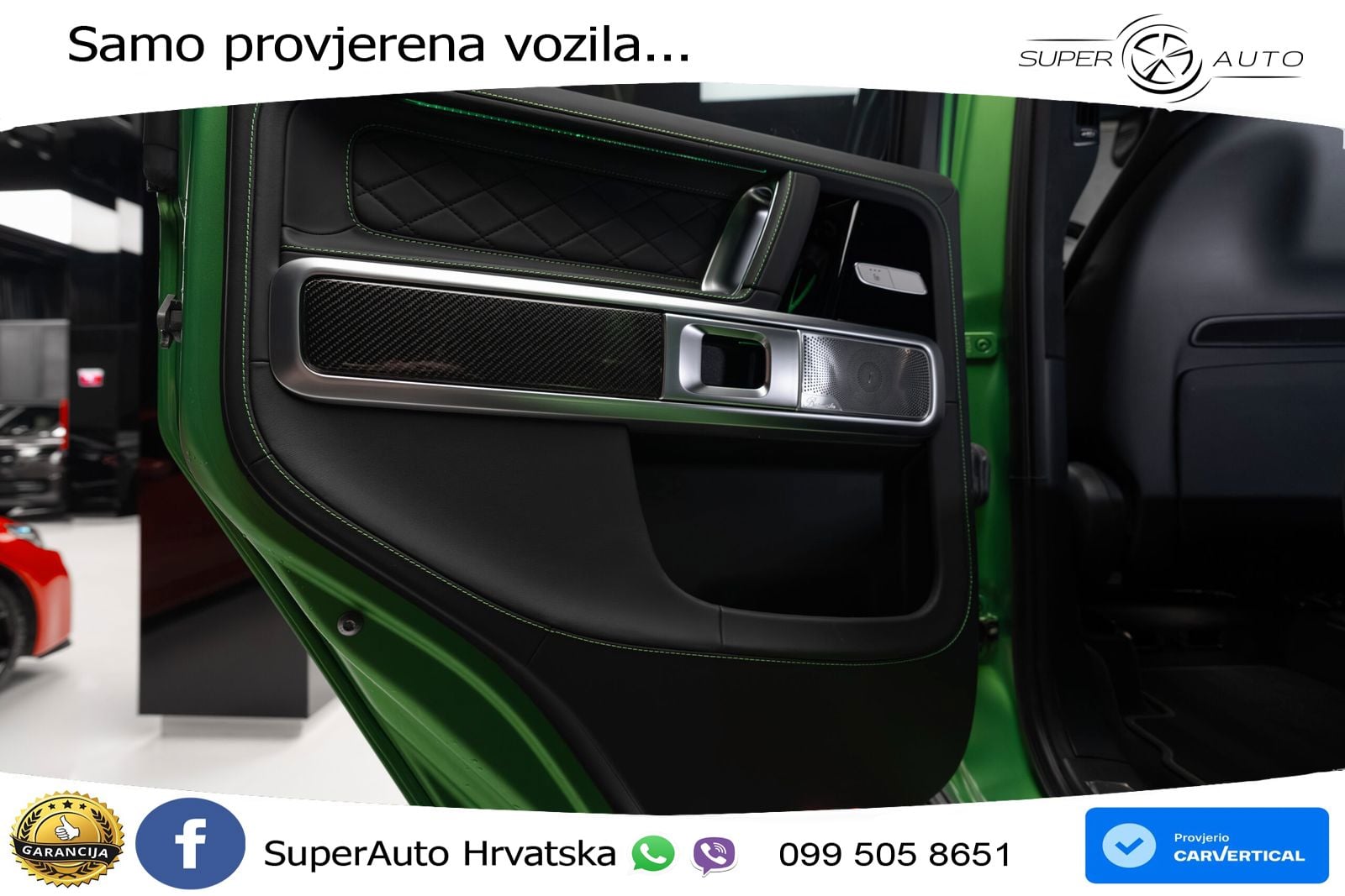 Mercedes AMG G 63 Long V8 (585 KS) 4MATIC 9G-TRONIC AMG SPEEDSHIFT TCT LED+GR SJED+ACC