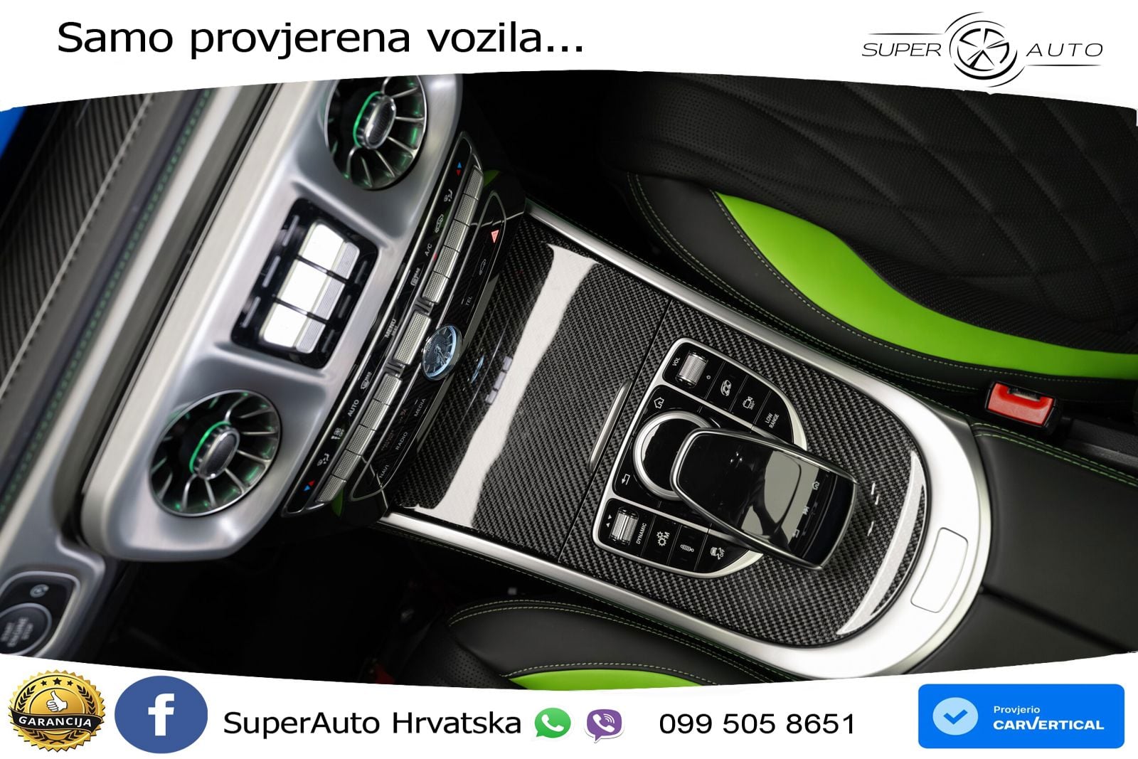Mercedes AMG G 63 Long V8 (585 KS) 4MATIC 9G-TRONIC AMG SPEEDSHIFT TCT LED+GR SJED+ACC