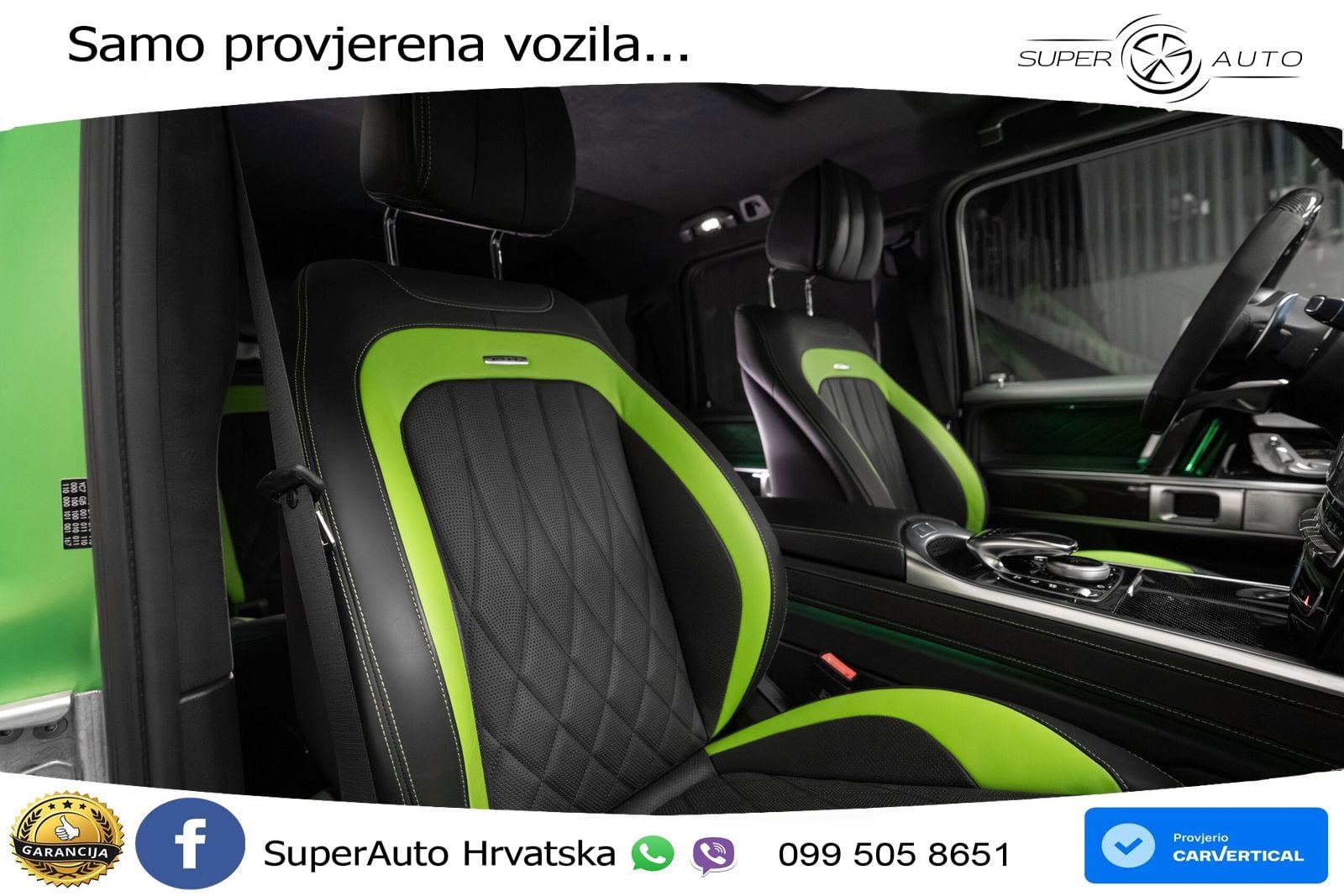 Mercedes AMG G 63 Long V8 (585 KS) 4MATIC 9G-TRONIC AMG SPEEDSHIFT TCT LED+GR SJED+ACC