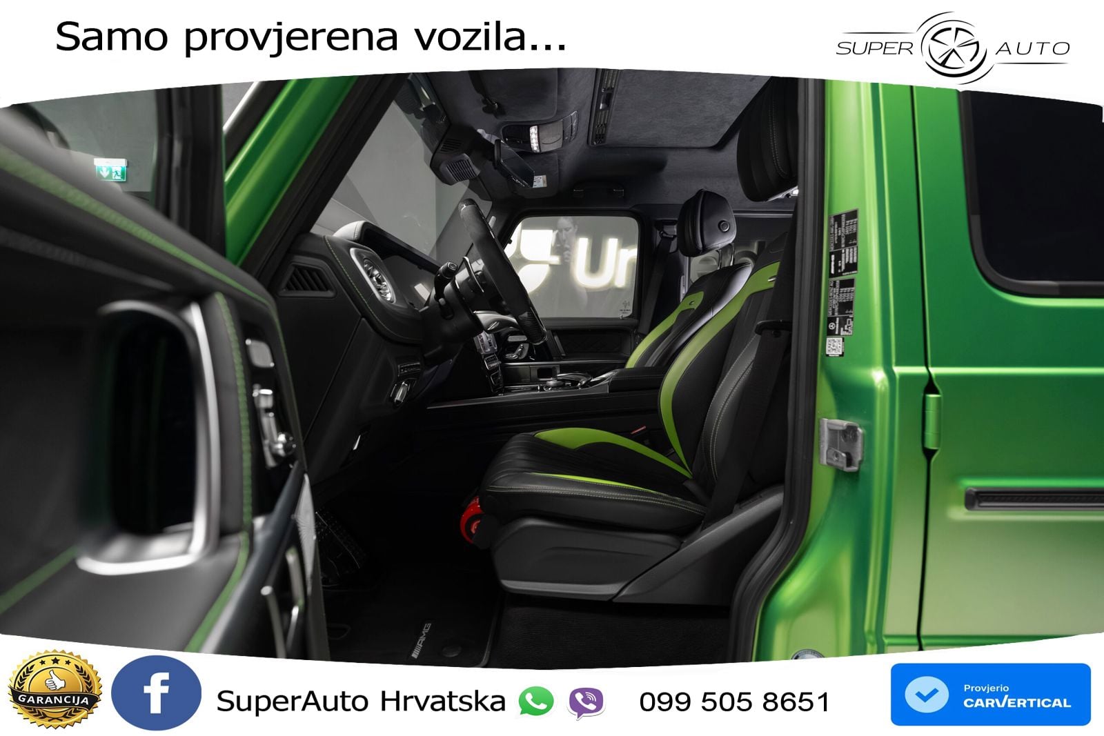 Mercedes AMG G 63 Long V8 (585 KS) 4MATIC 9G-TRONIC AMG SPEEDSHIFT TCT LED+GR SJED+ACC
