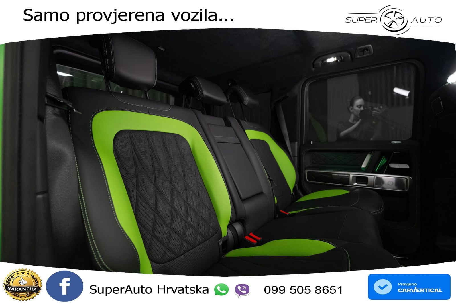 Mercedes AMG G 63 Long V8 (585 KS) 4MATIC 9G-TRONIC AMG SPEEDSHIFT TCT LED+GR SJED+ACC