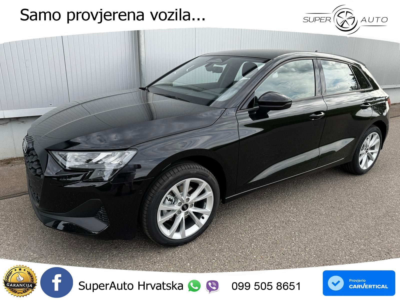 Audi A3 35 TFSI (150 KS) S tronic LED+GR SJED+ACC
