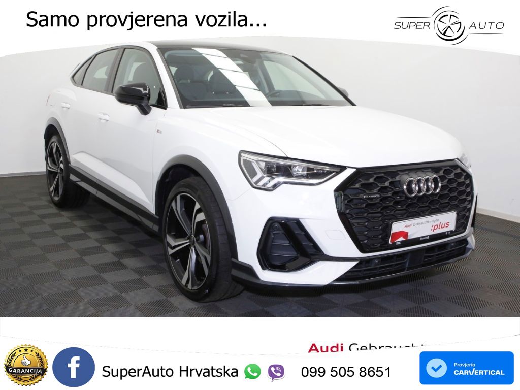Audi Q3 Sportback 35 TDI (150 KS) quattro S tronic S line