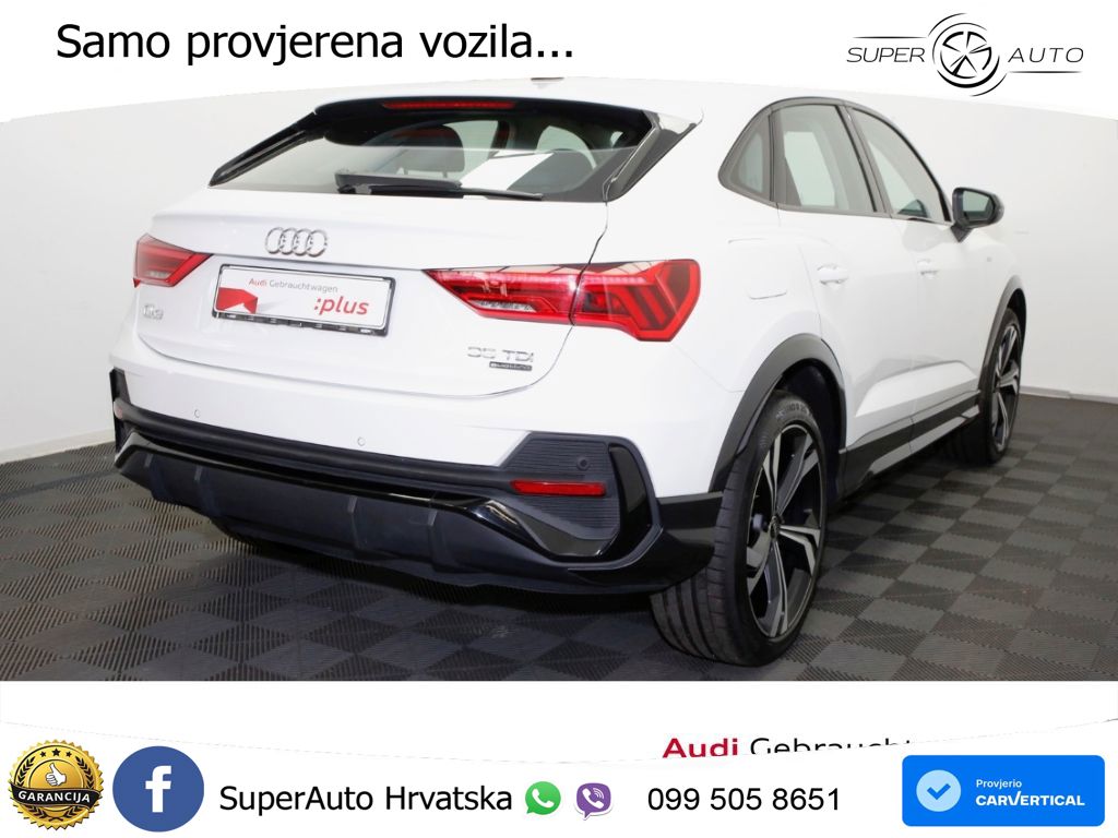 Audi Q3 Sportback 35 TDI (150 KS) quattro S tronic S line