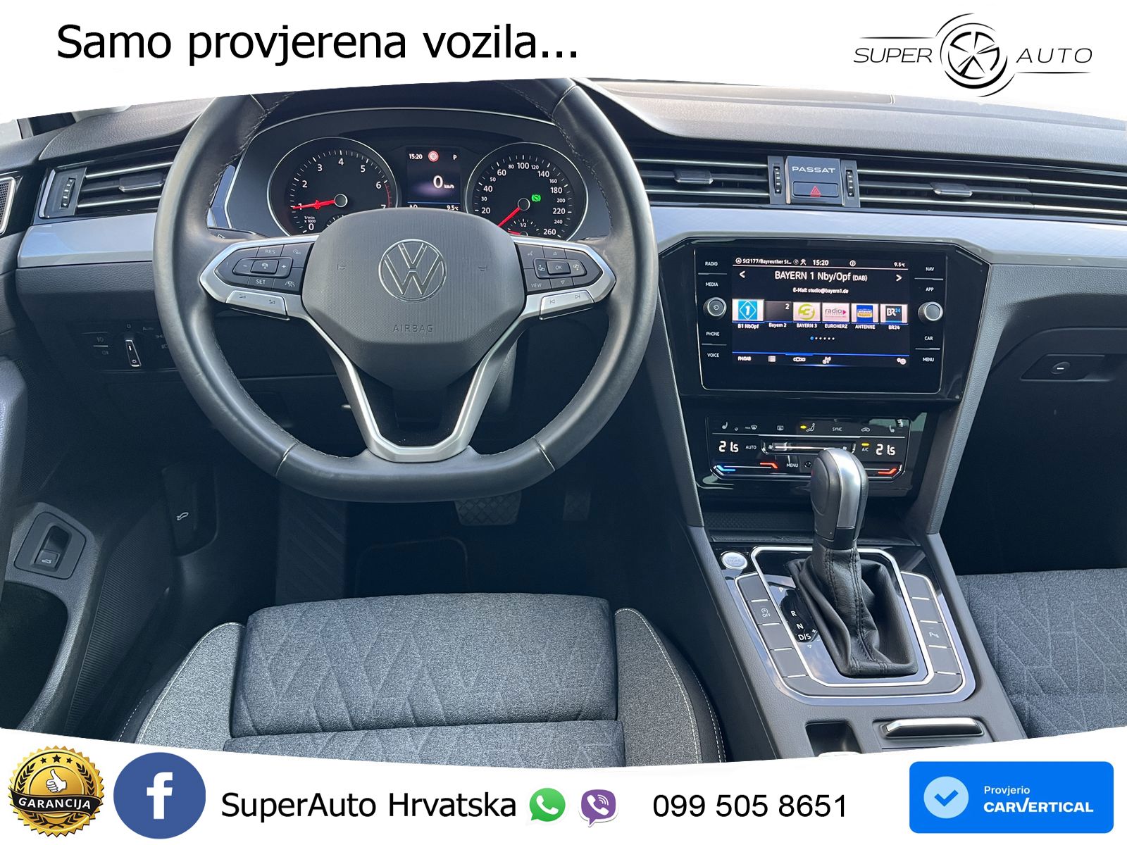 Volkswagen Passat Variant 1.5 TSI (150 KS) DSG ACT Business LED+GR SJED+ACC