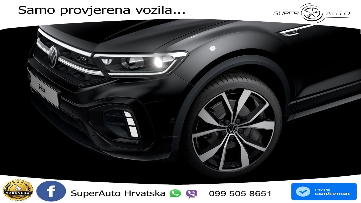 Volkswagen T-Roc I 2.0 TSI (190 KS) 4M DSG LED+GR SJED+ACC