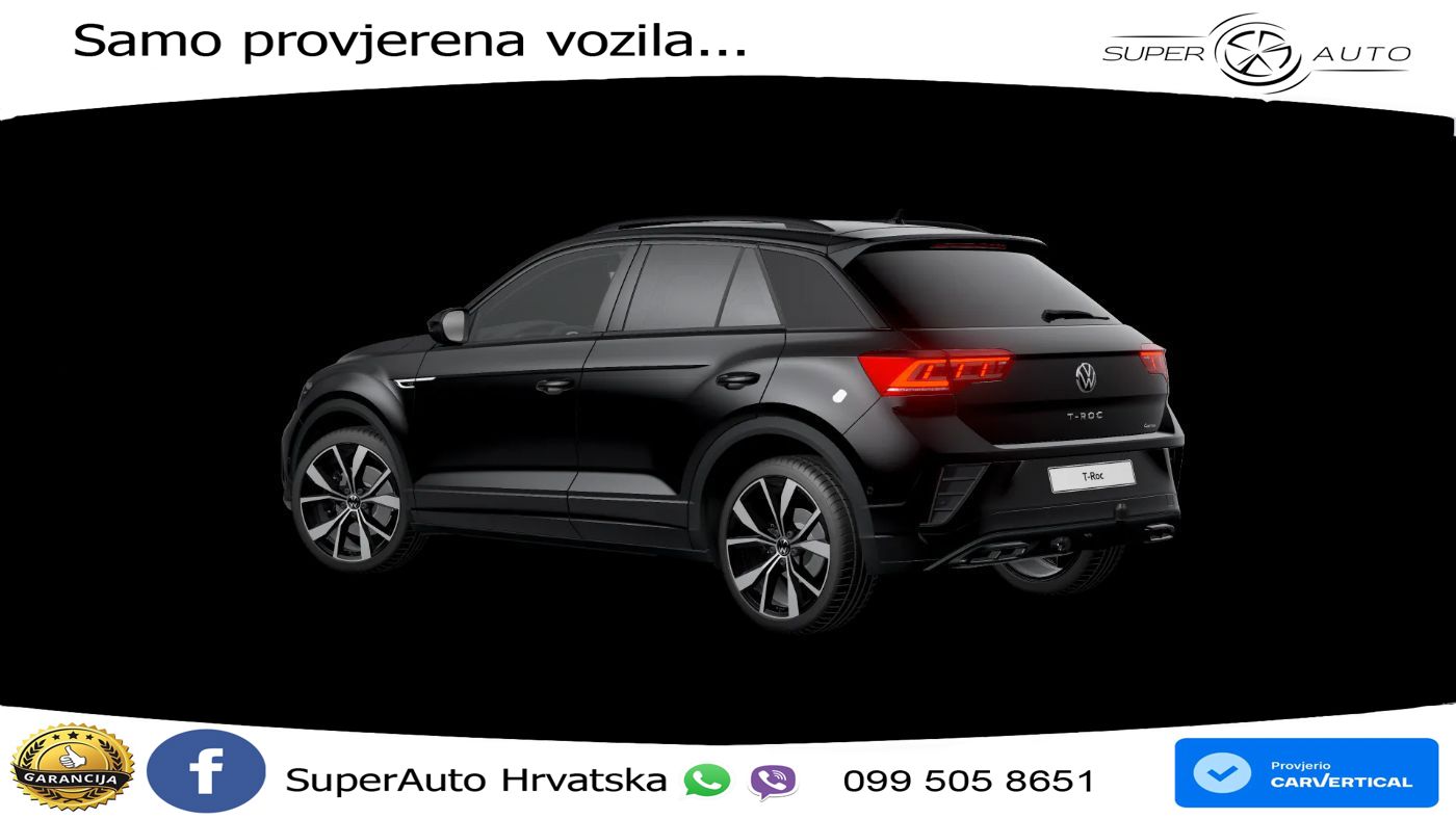 Volkswagen T-Roc I 2.0 TSI (190 KS) 4M DSG LED+GR SJED+ACC