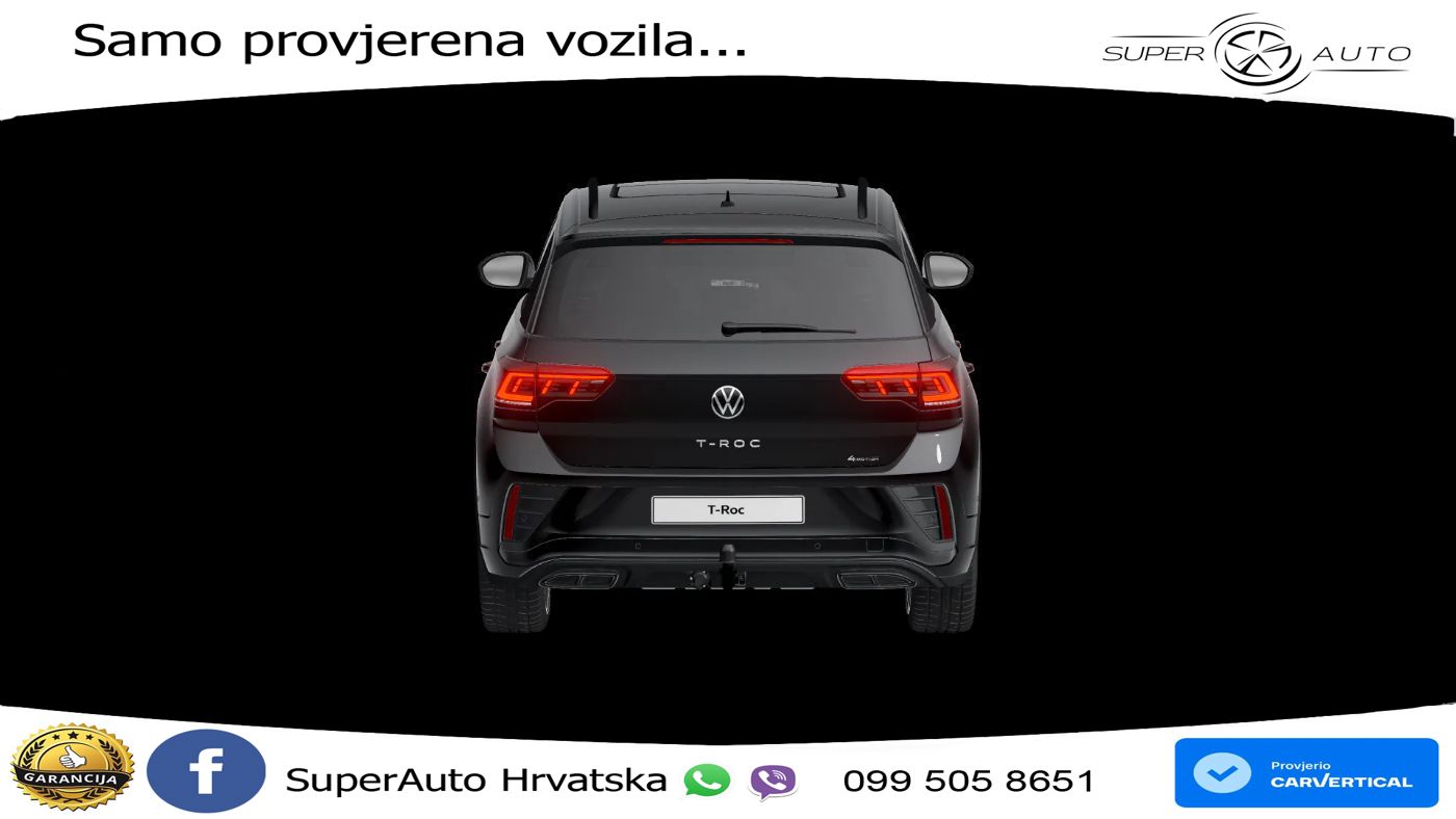 Volkswagen T-Roc I 2.0 TSI (190 KS) 4M DSG LED+GR SJED+ACC