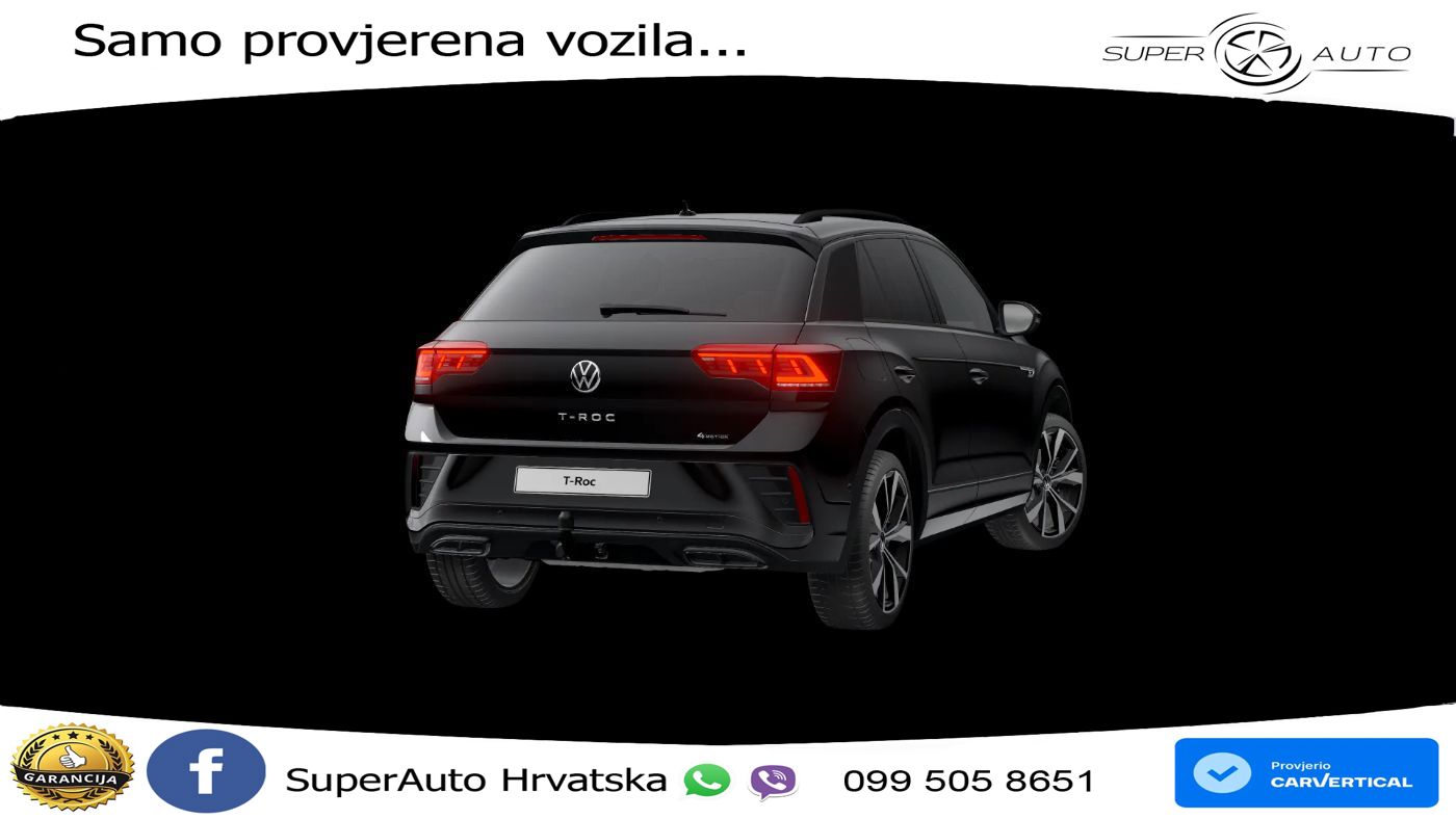 Volkswagen T-Roc I 2.0 TSI (190 KS) 4M DSG LED+GR SJED+ACC