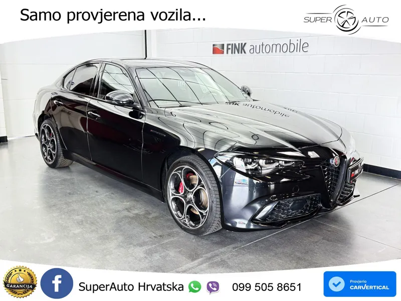 Alfa Romeo Giulia 2.0 Turbo (280 KS) Q4 Automatic LED+GR SJED+ACC