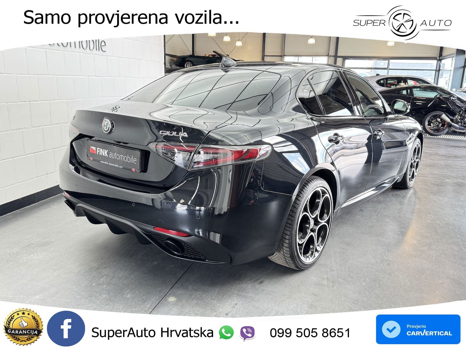 Alfa Romeo Giulia 2.0 Turbo (280 KS) Q4 Automatic LED+GR SJED+ACC