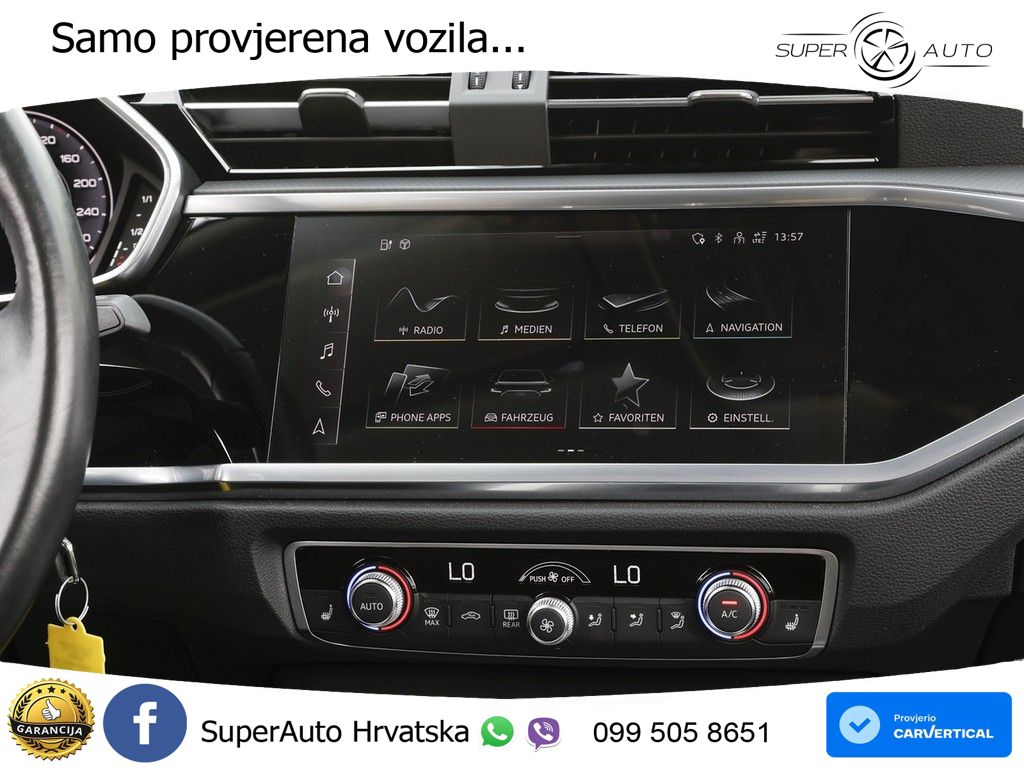 Audi Q3 45 TFSIe (245 KS) S tronic LED+GR SJED+ACC