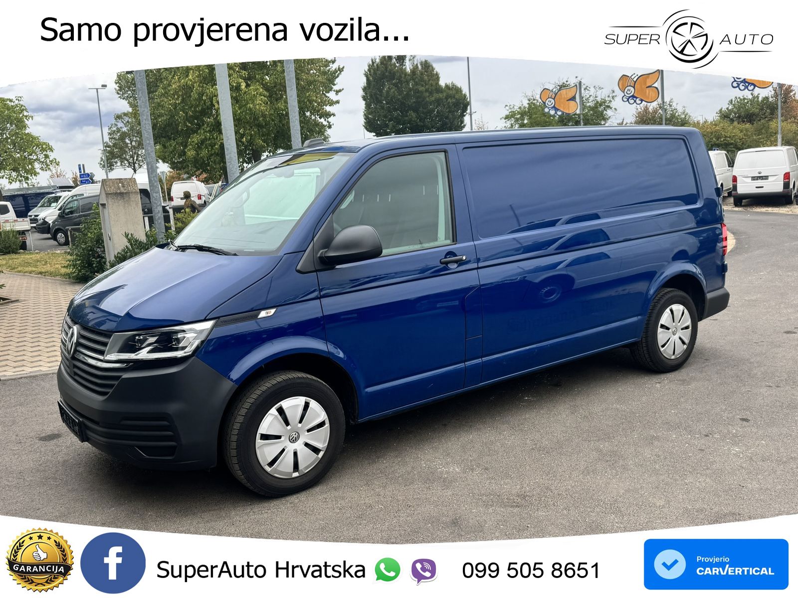 Volkswagen T6 Transporter 6.1 Kasten TDI LR AHK*LED*Kamera 150 KS