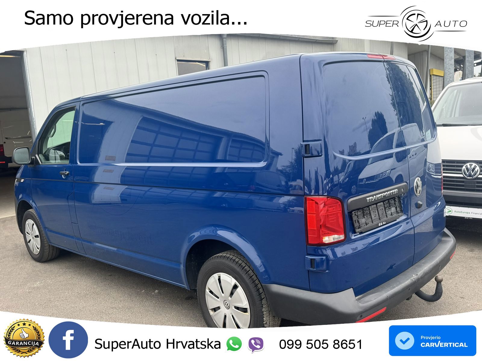 Volkswagen T6 Transporter 6.1 Kasten TDI LR AHK*LED*Kamera 150 KS