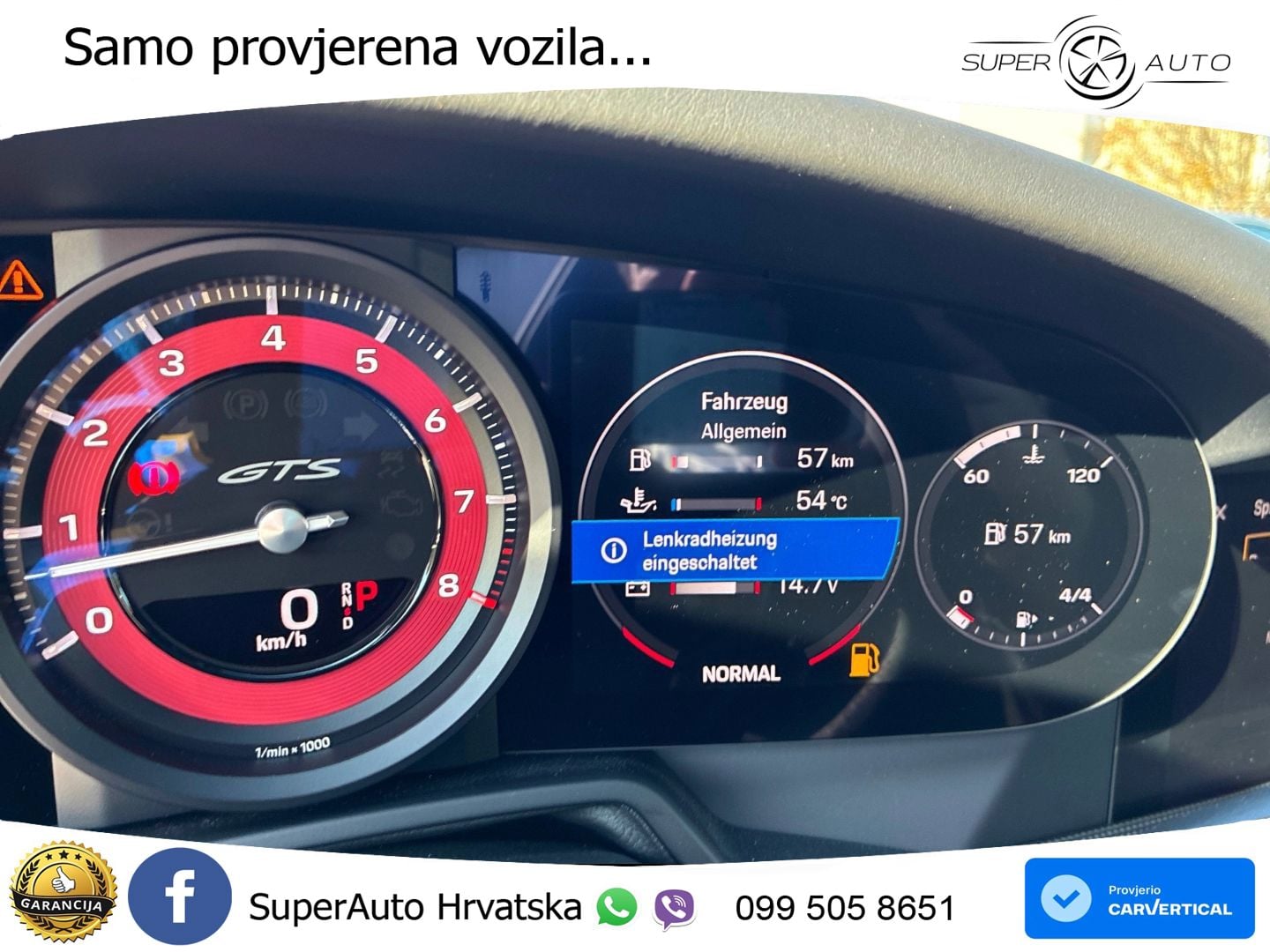Porsche 911 Carrera 4 GTS Cabriolet 3.0 (480 KS) PDK LED+GR SJED+ACC