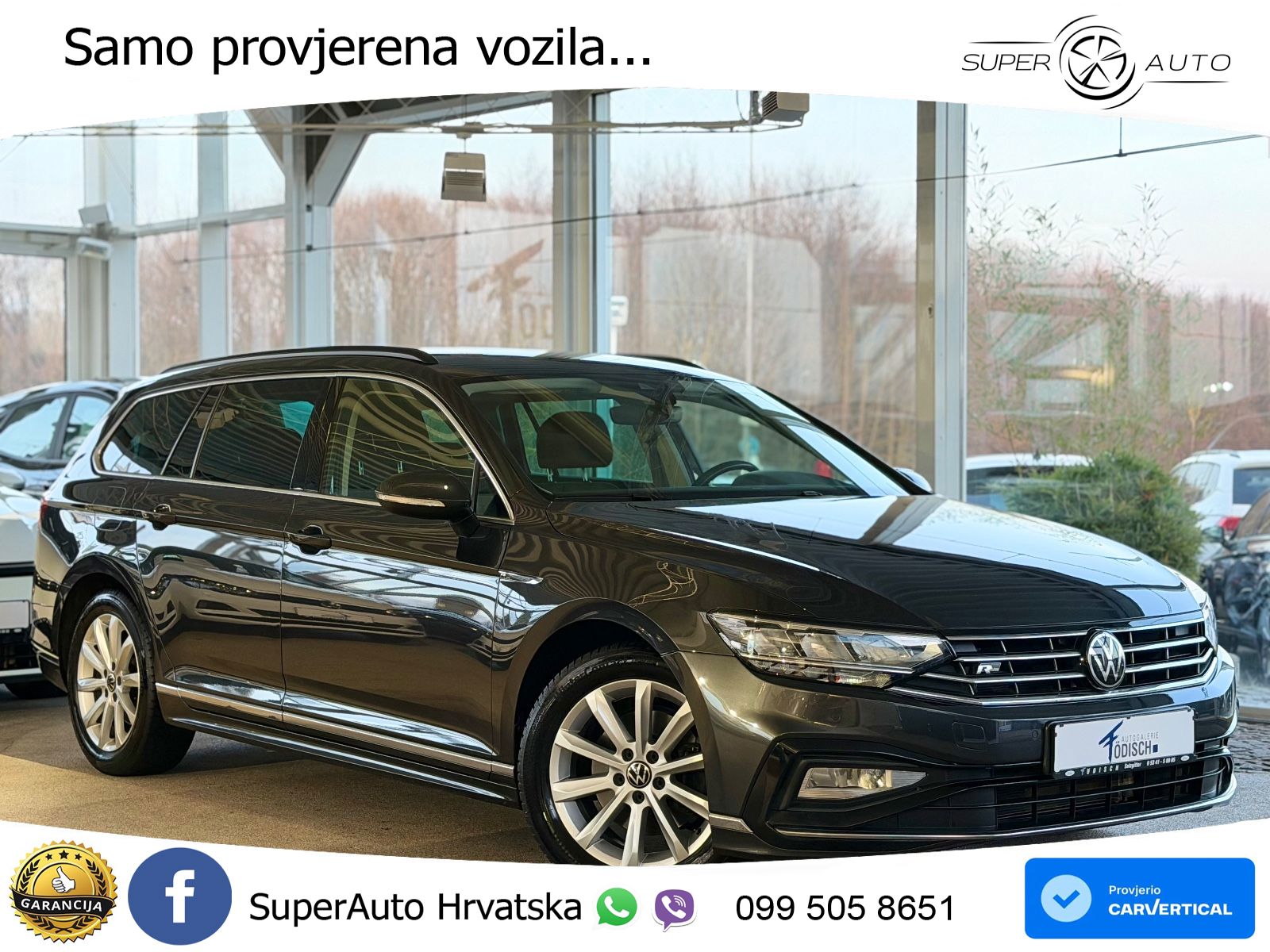 Volkswagen Passat Variant 2.0 TDI (150 KS) DSG R-Line LED+GR SJED+ACC