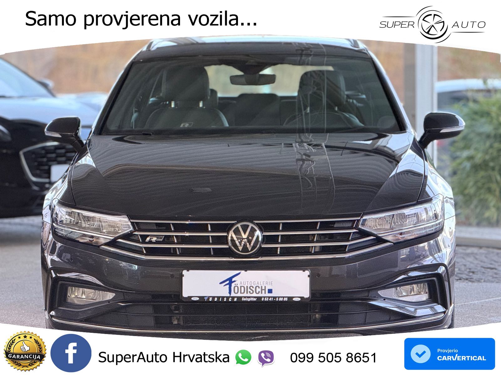 Volkswagen Passat Variant 2.0 TDI (150 KS) DSG R-Line LED+GR SJED+ACC