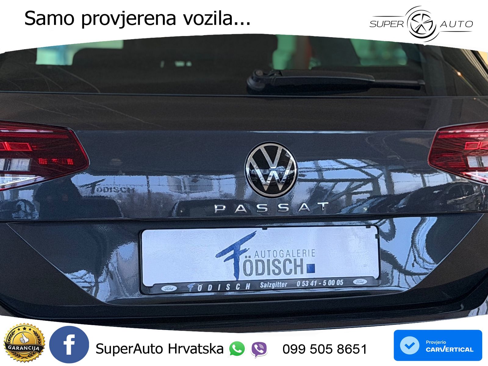 Volkswagen Passat Variant 2.0 TDI (150 KS) DSG R-Line LED+GR SJED+ACC