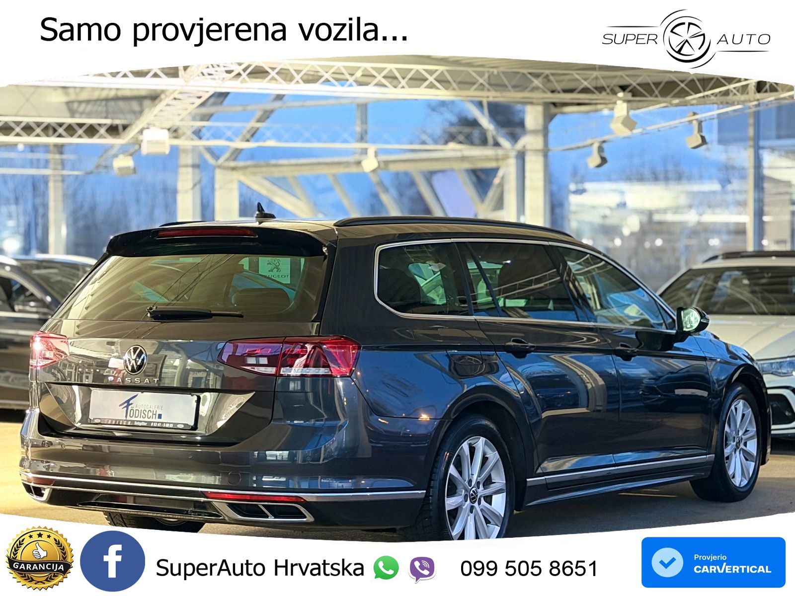 Volkswagen Passat Variant 2.0 TDI (150 KS) DSG R-Line LED+GR SJED+ACC