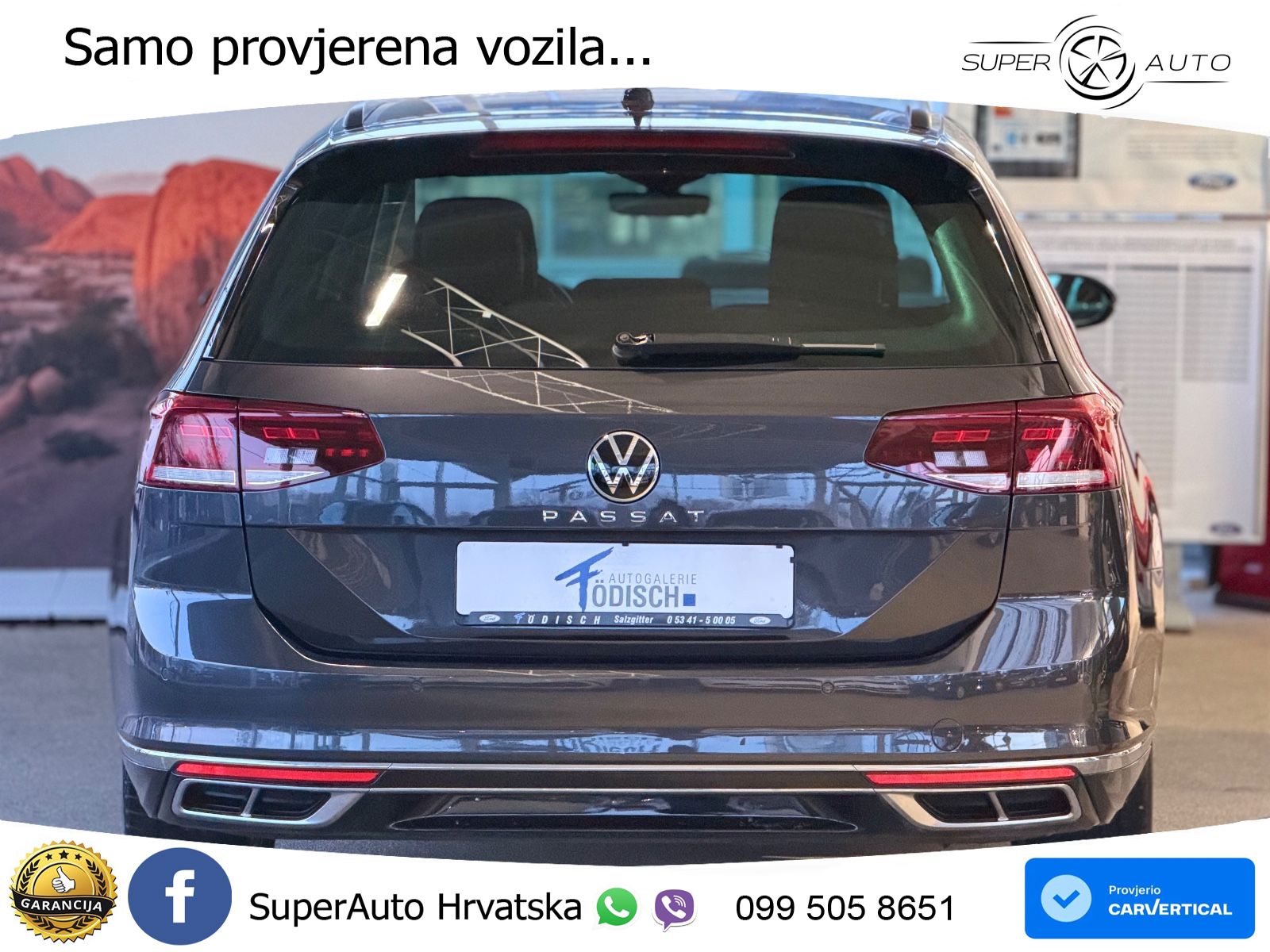 Volkswagen Passat Variant 2.0 TDI (150 KS) DSG R-Line LED+GR SJED+ACC