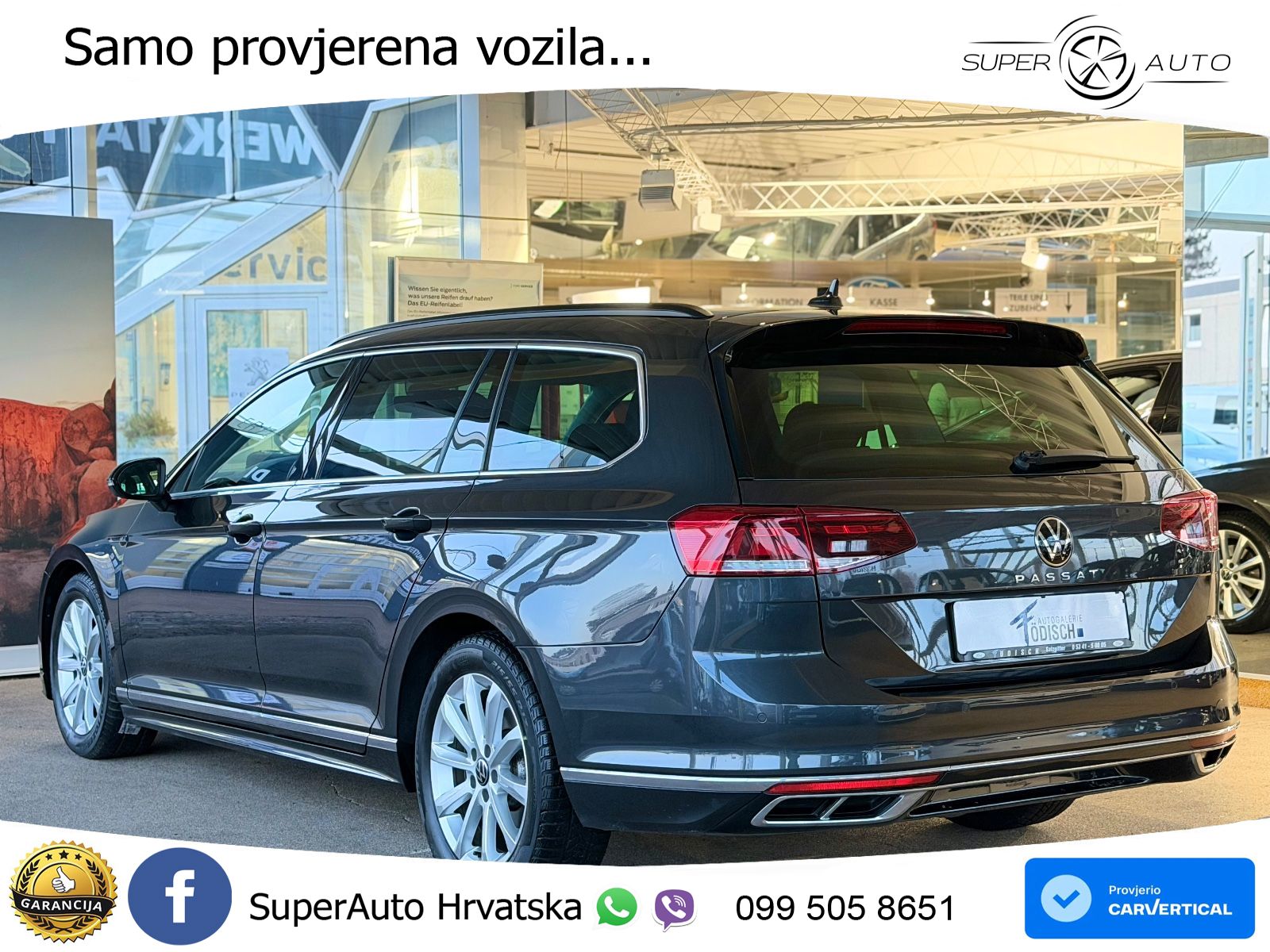 Volkswagen Passat Variant 2.0 TDI (150 KS) DSG R-Line LED+GR SJED+ACC