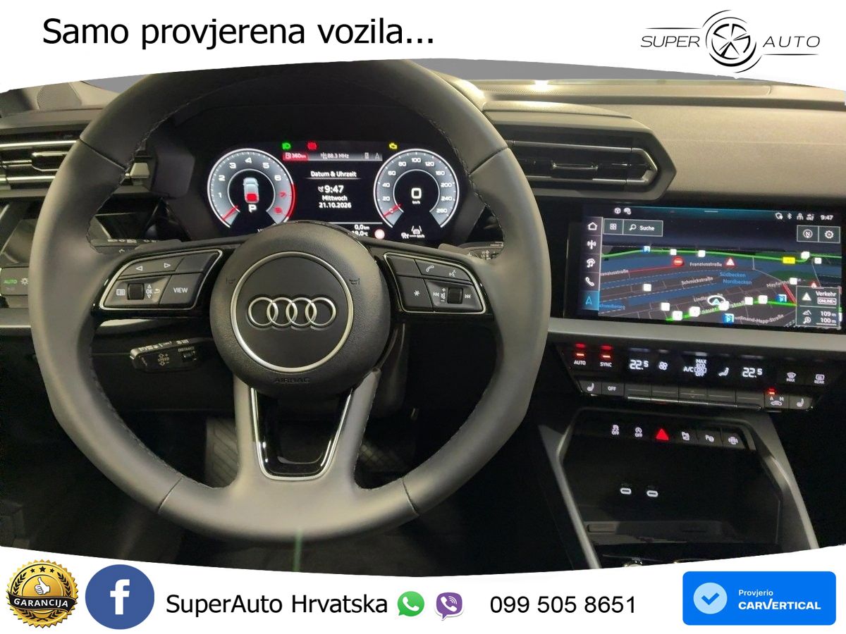 Audi A3 30 TFSI (116 KS)  S tronic advanced LED+GR SJED+ACC