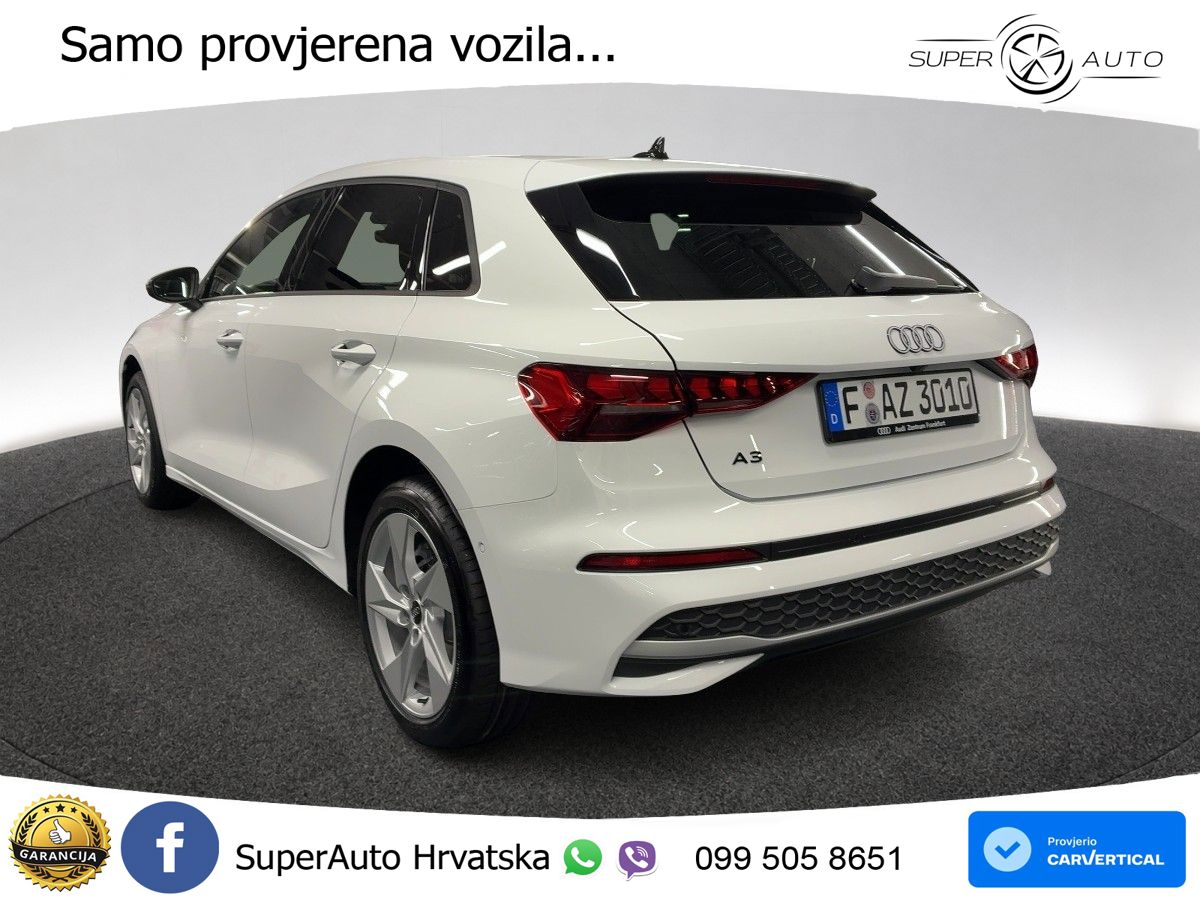 Audi A3 30 TFSI (116 KS)  S tronic advanced LED+GR SJED+ACC