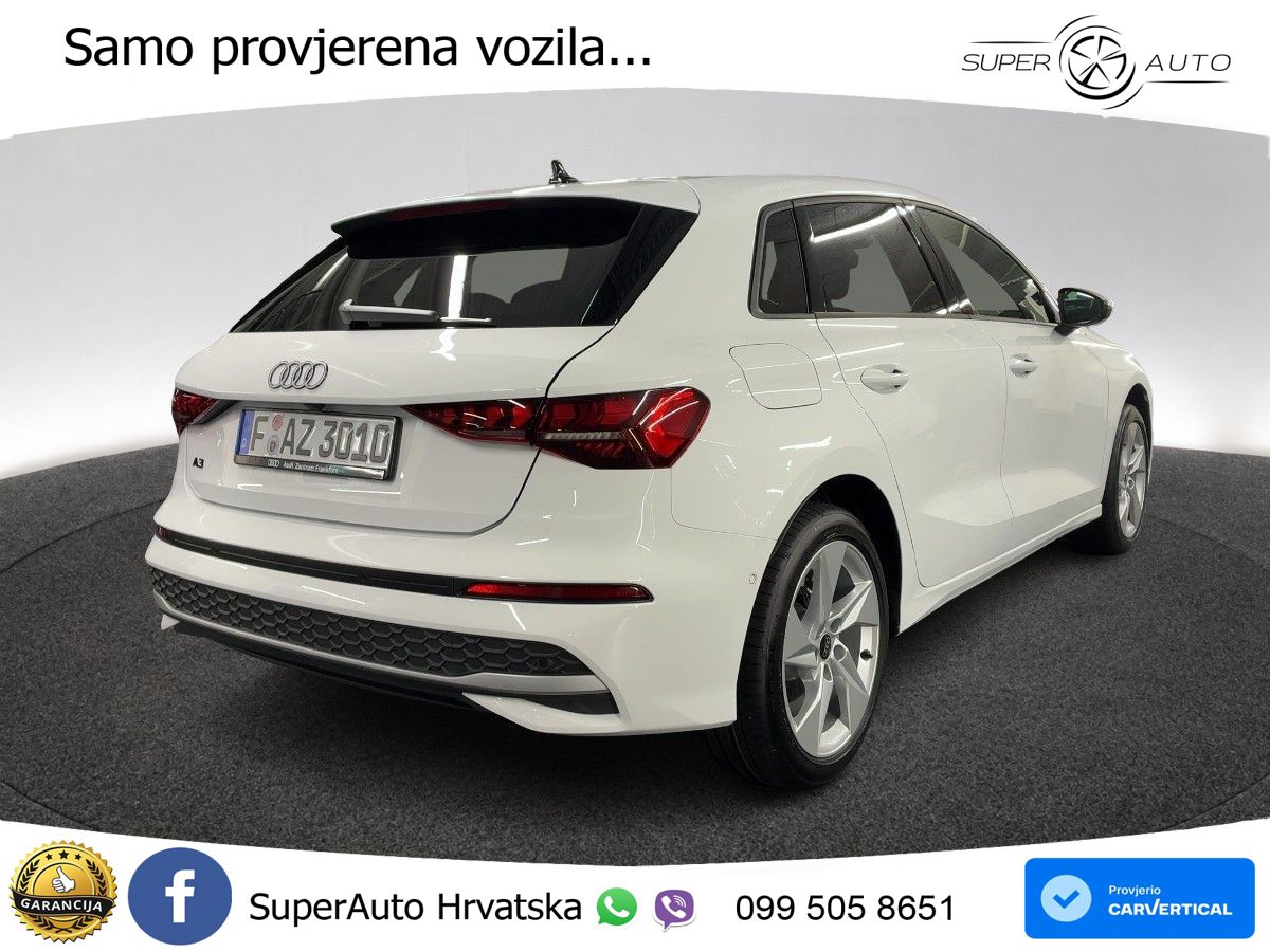 Audi A3 30 TFSI (116 KS)  S tronic advanced LED+GR SJED+ACC