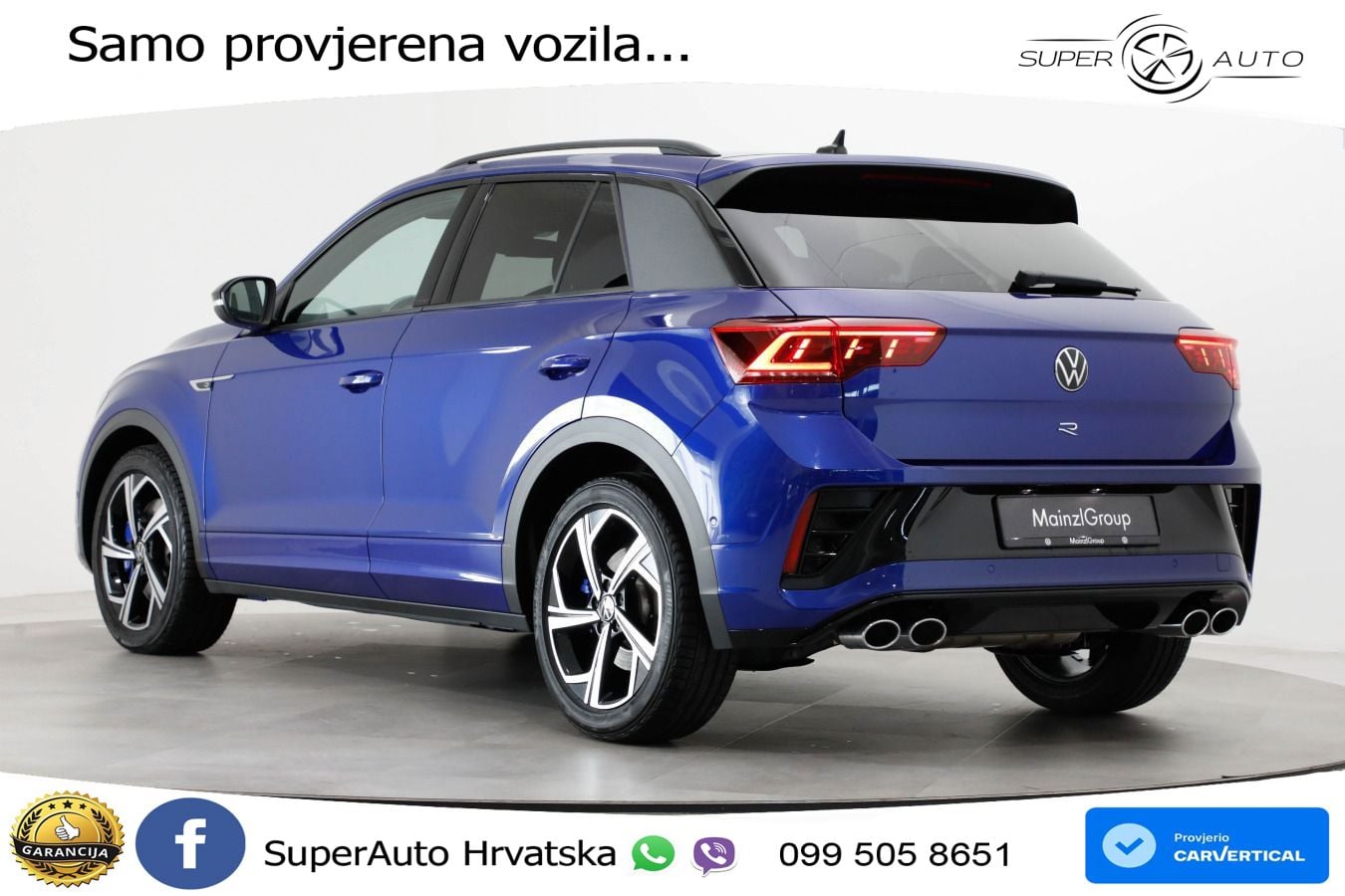 Volkswagen T-Roc R 2.0 TSI (300 KS) OPF 4M DSG LED+GR SJED+ACC