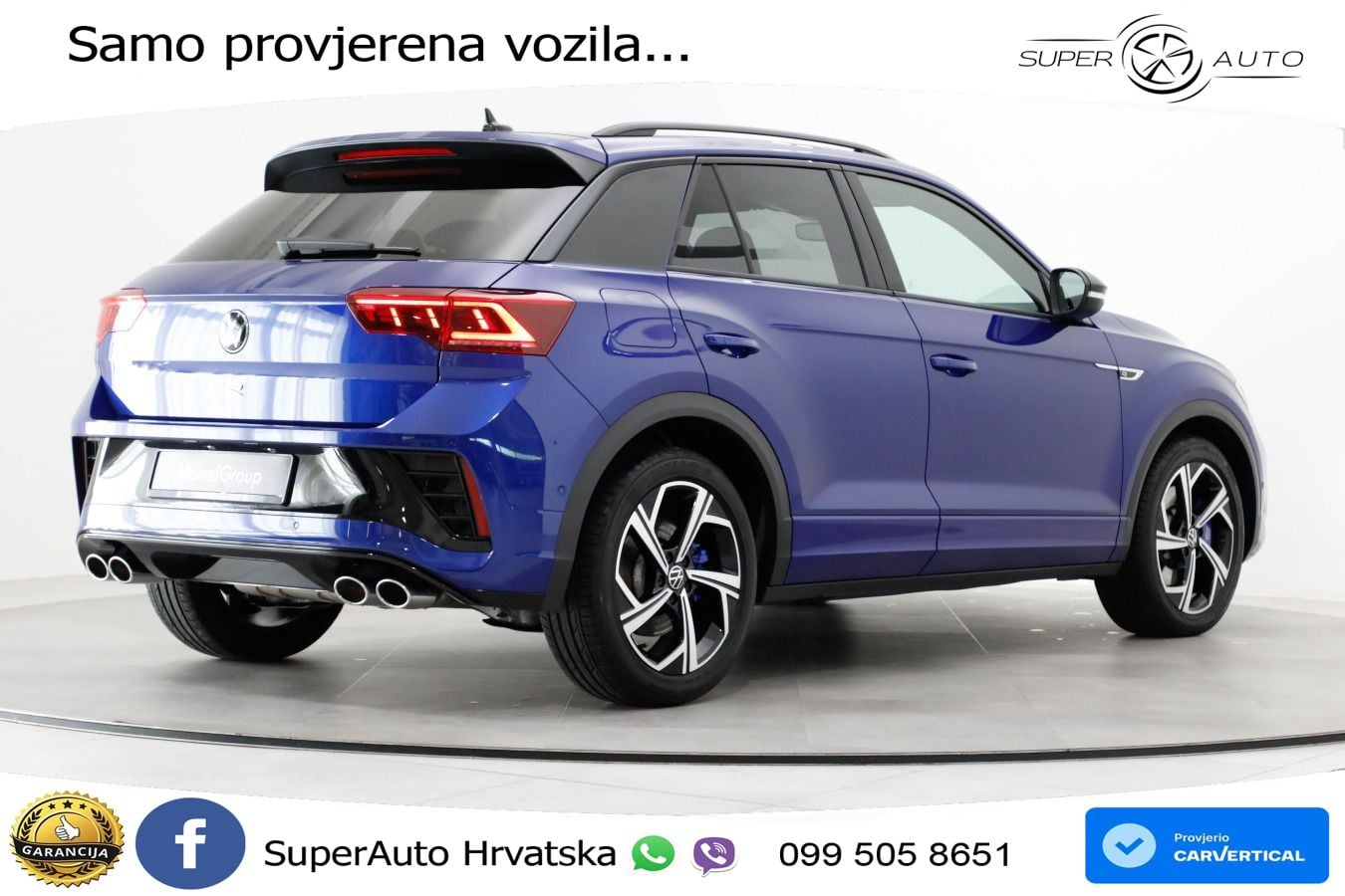 Volkswagen T-Roc R 2.0 TSI (300 KS) OPF 4M DSG LED+GR SJED+ACC