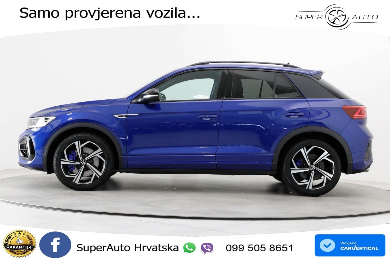 Volkswagen T-Roc R 2.0 TSI (300 KS) OPF 4M DSG LED+GR SJED+ACC