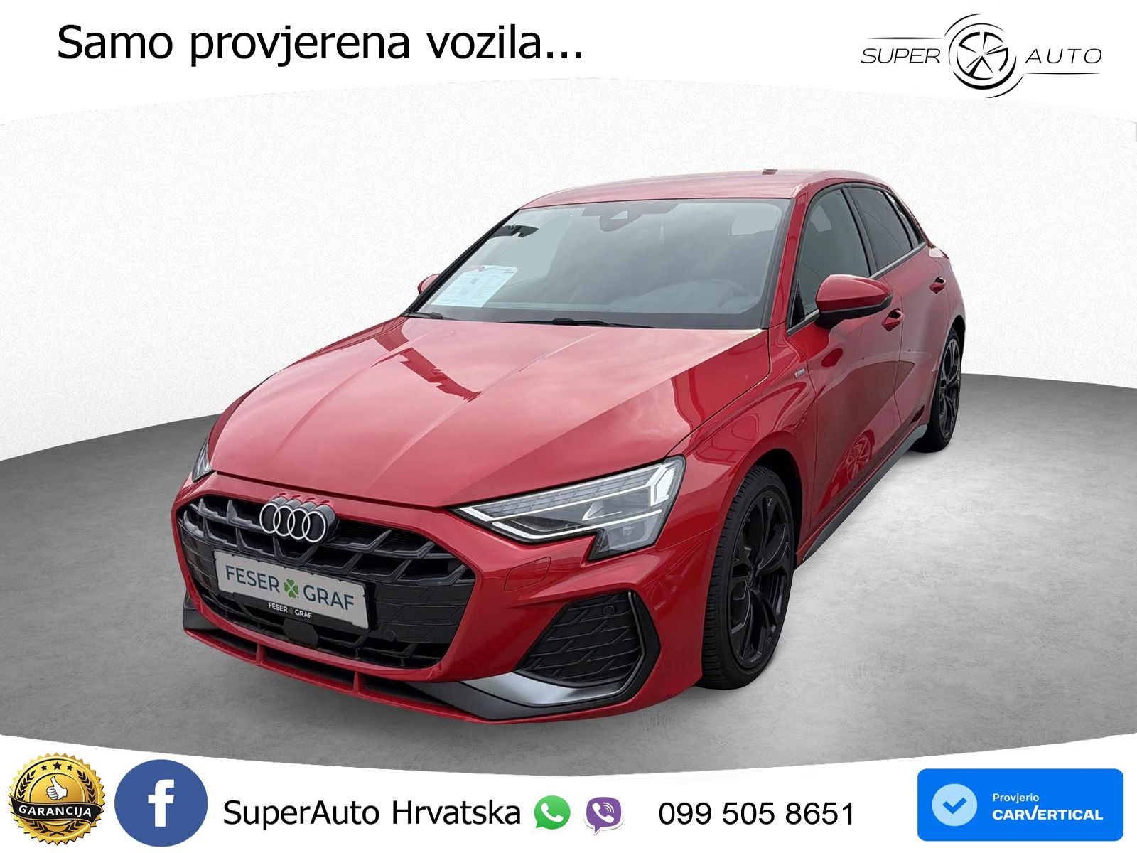 Audi A3 35 TFSI (150 KS) S tronic S line LED+GR SJED+ACC