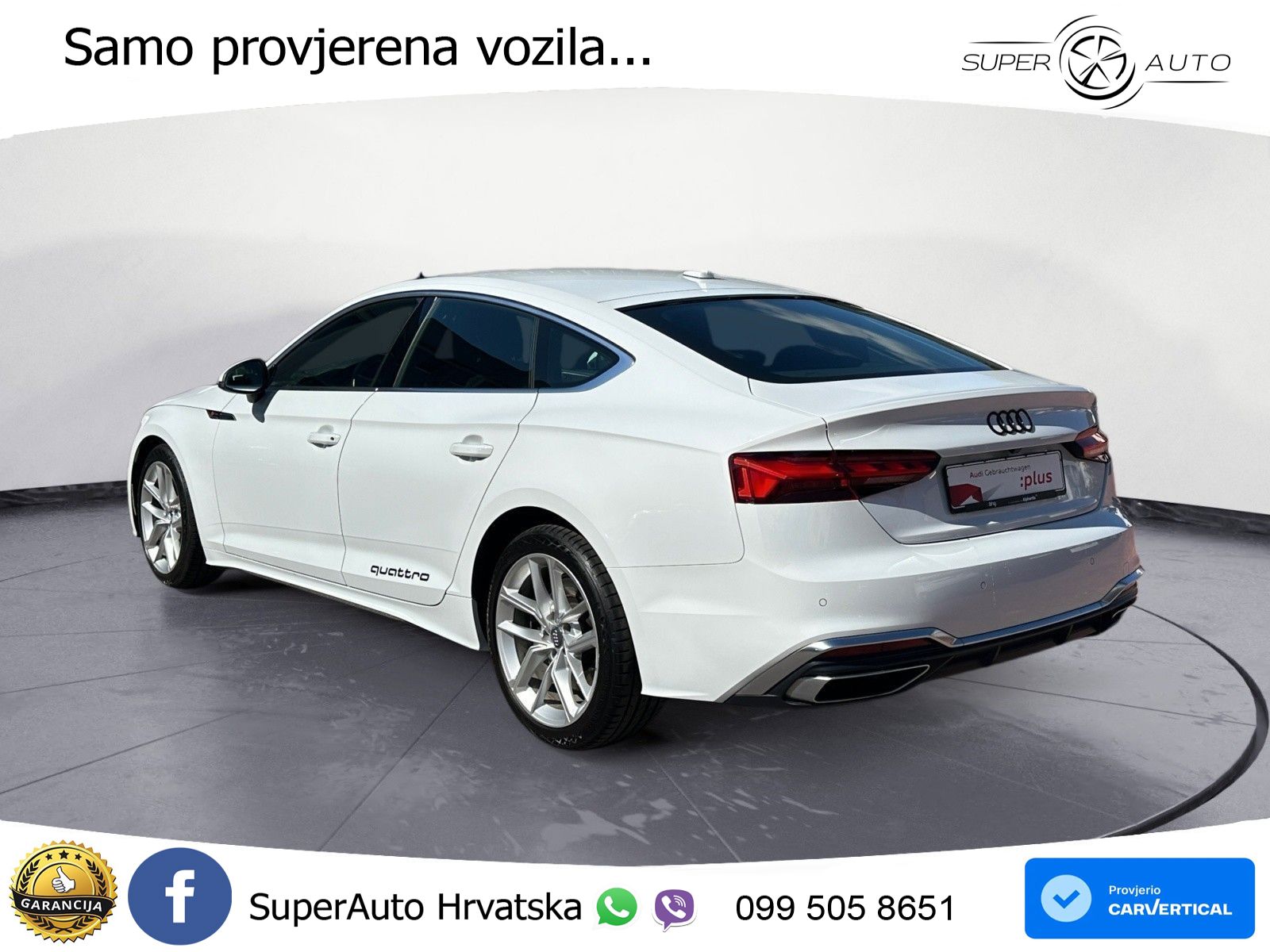Audi A5 Sportback 45 TFSI (245 KS) quattro ultra S tronic S line LED+GR SJED+ACC
