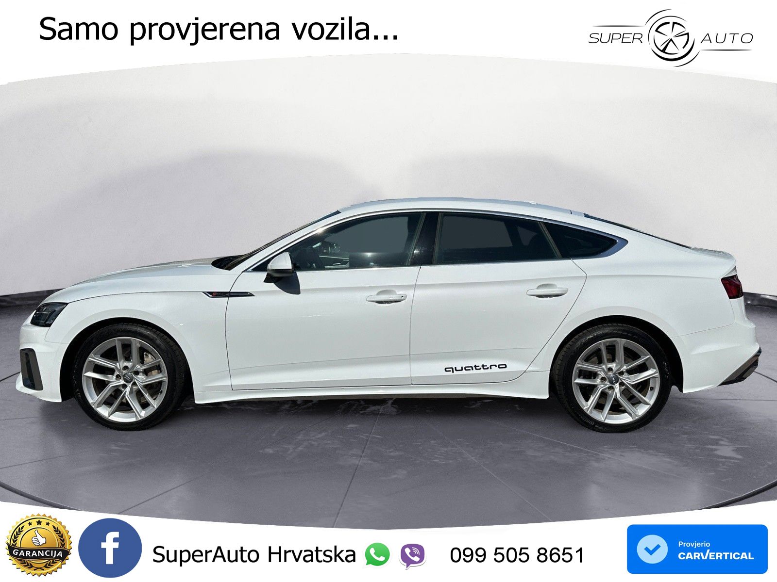 Audi A5 Sportback 45 TFSI (245 KS) quattro ultra S tronic S line LED+GR SJED+ACC