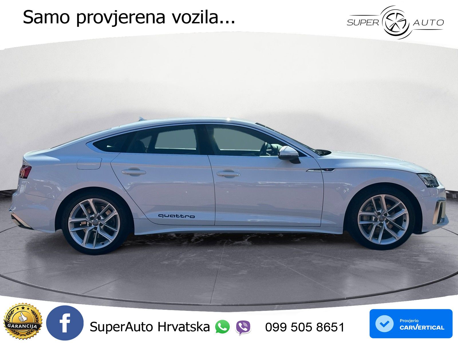 Audi A5 Sportback 45 TFSI (245 KS) quattro ultra S tronic S line LED+GR SJED+ACC