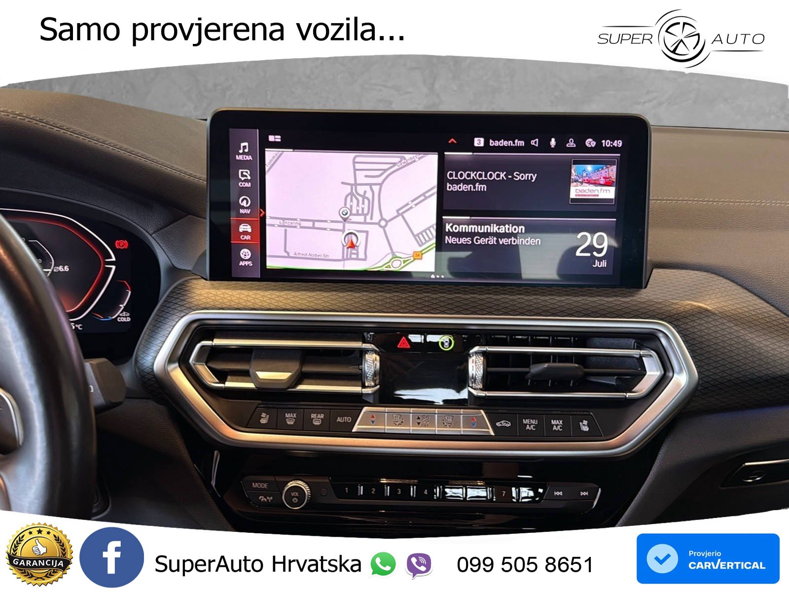 BMW X3 30d xDrive Steptronic M Sport LED+GR SJED+ACC