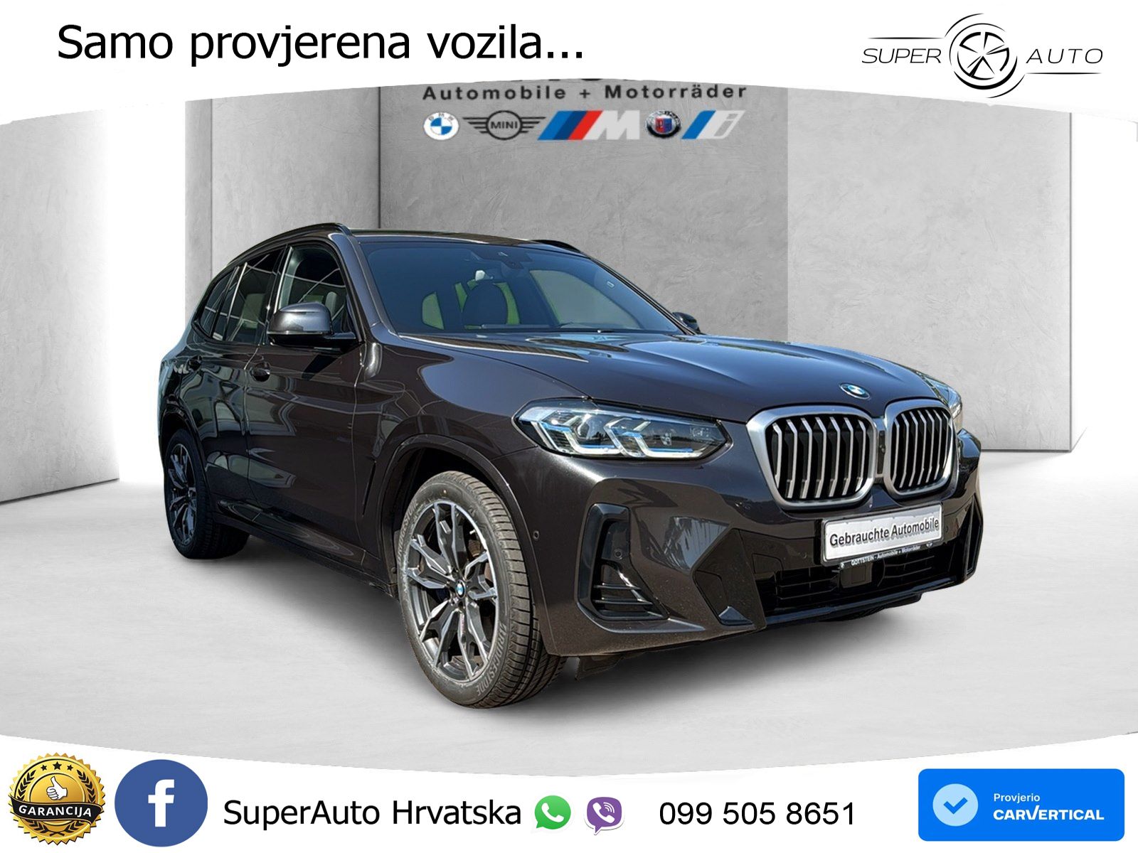 BMW X3 30d xDrive Steptronic M Sport LED+GR SJED+ACC