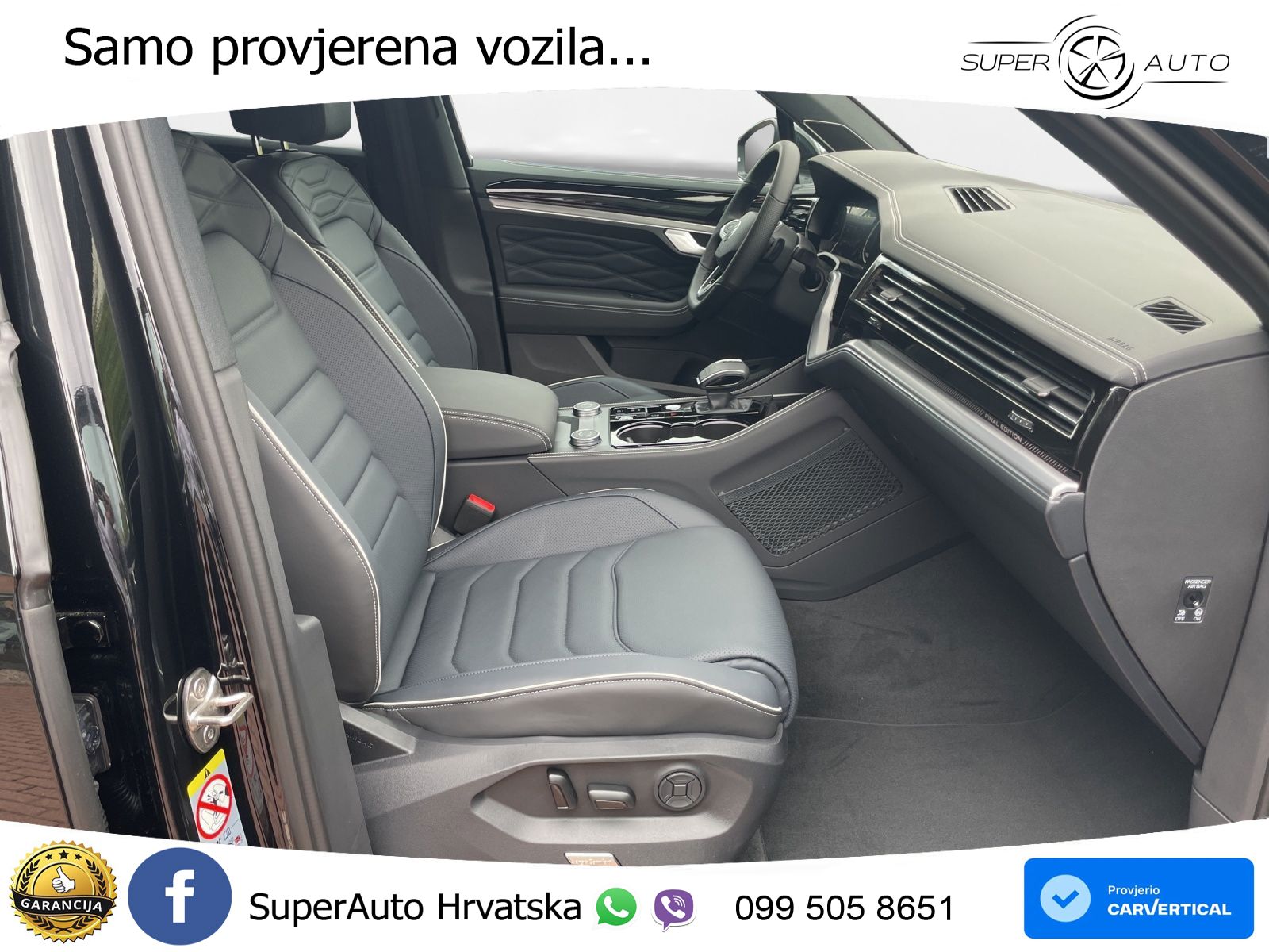 Volkswagen Touareg 3.0 V6 TDI (286 KS) 4MOTION Tiptronic ZRAČNI+ACC+GR SJED+KAM+PANO