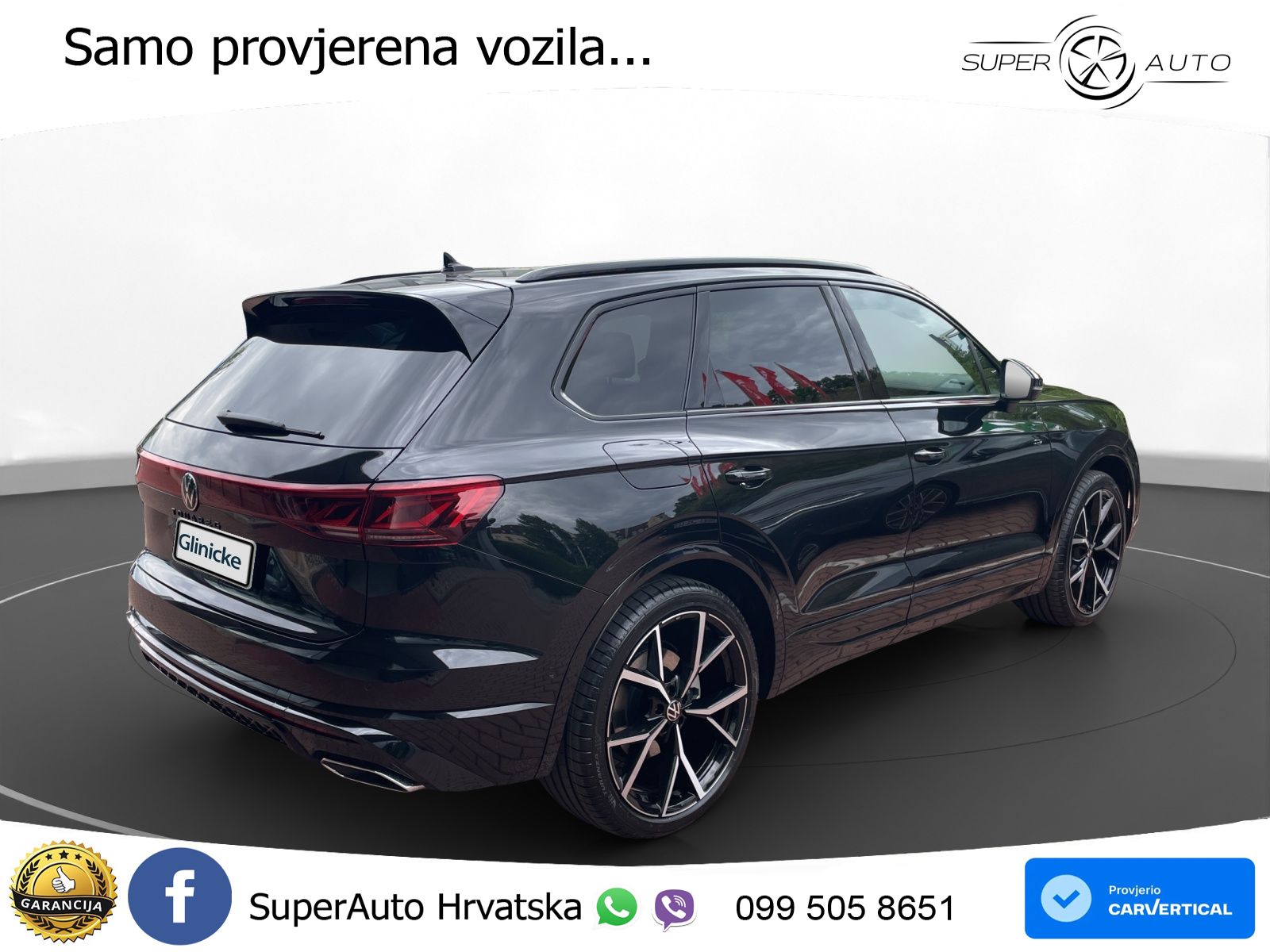 Volkswagen Touareg 3.0 V6 TDI (286 KS) 4MOTION Tiptronic ZRAČNI+ACC+GR SJED+KAM+PANO