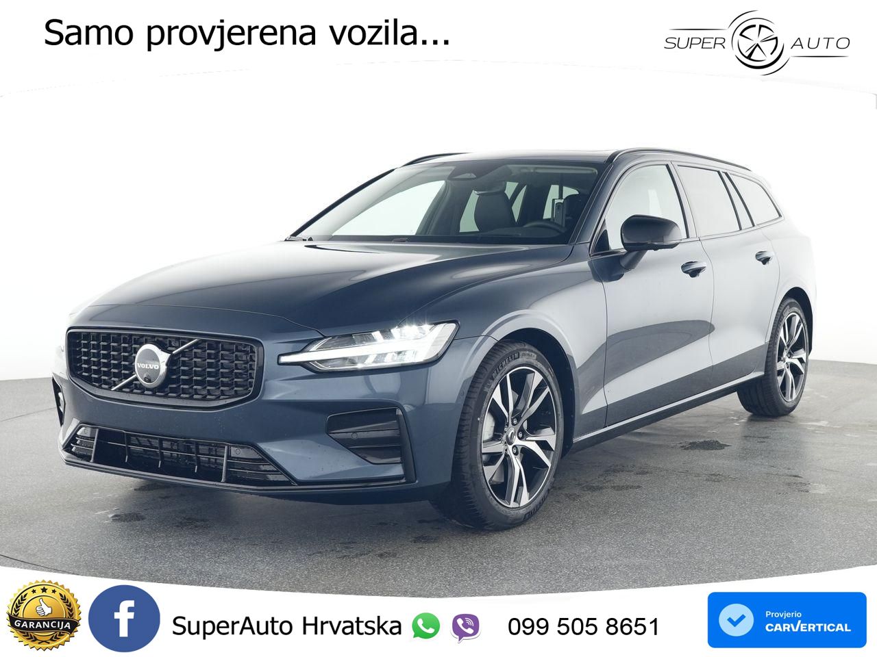 Volvo V60 2.0 B4 Benzin DCT ACC+HEAD+4xGR SJED+360+PANO