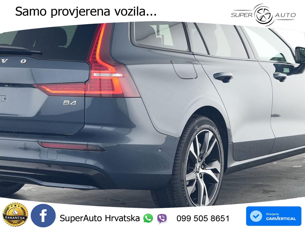 Volvo V60 2.0 B4 Benzin DCT ACC+HEAD+4xGR SJED+360+PANO