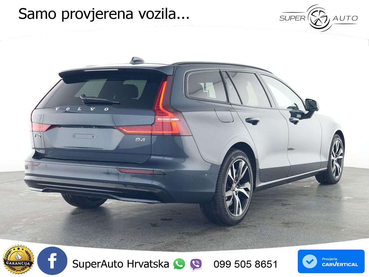 Volvo V60 2.0 B4 Benzin DCT ACC+HEAD+4xGR SJED+360+PANO