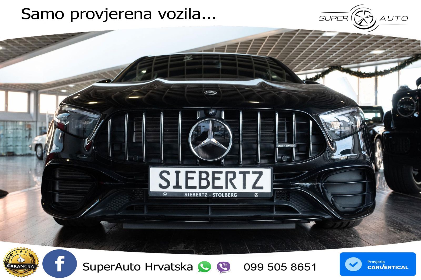 Mercedes-Benz AMG A 45 S 4MATIC+ AMG SPEEDSHIFT DCT 8G ACC+HEAD+GR SJED+360+PANO
