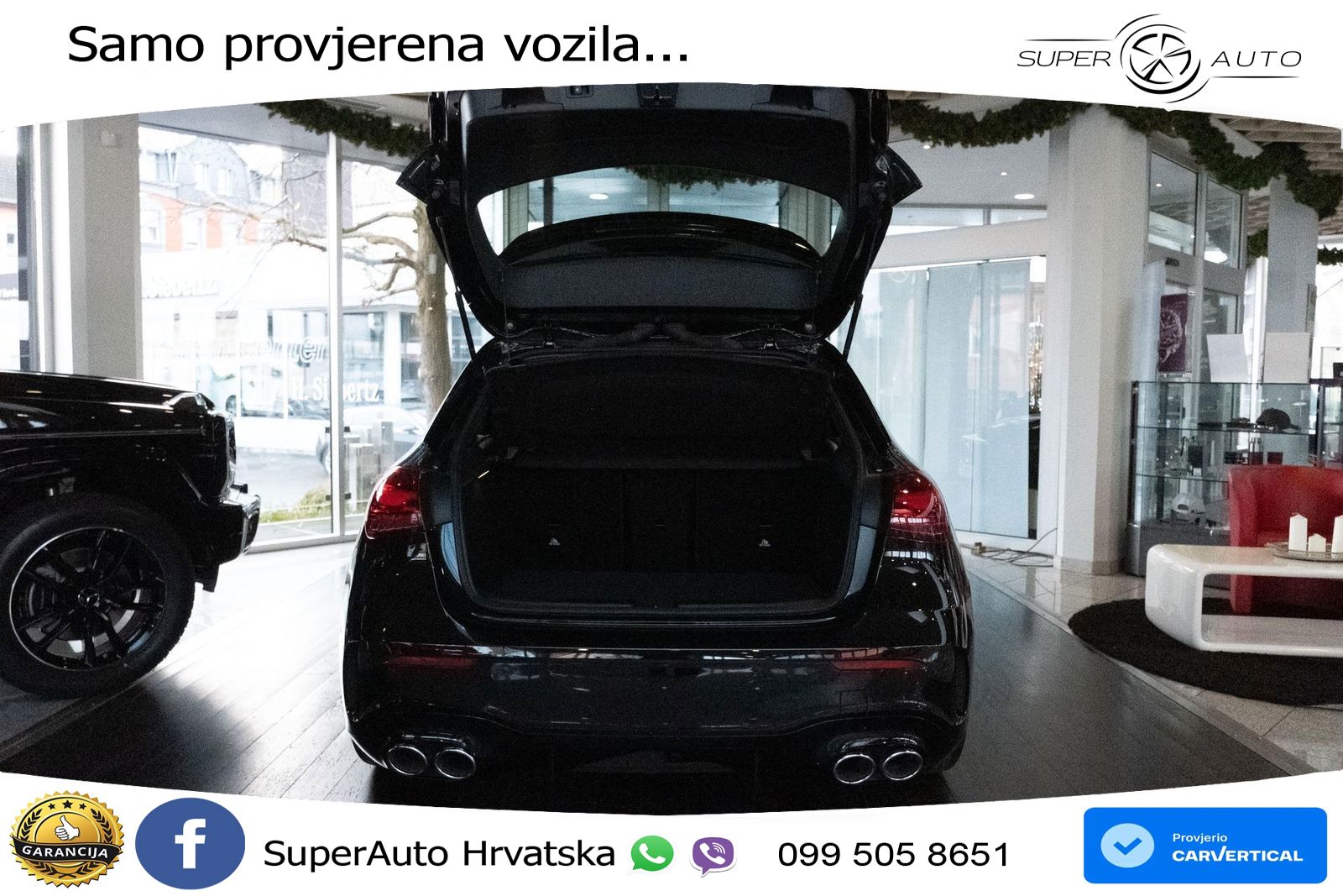 Mercedes-Benz AMG A 45 S 4MATIC+ AMG SPEEDSHIFT DCT 8G ACC+HEAD+GR SJED+360+PANO