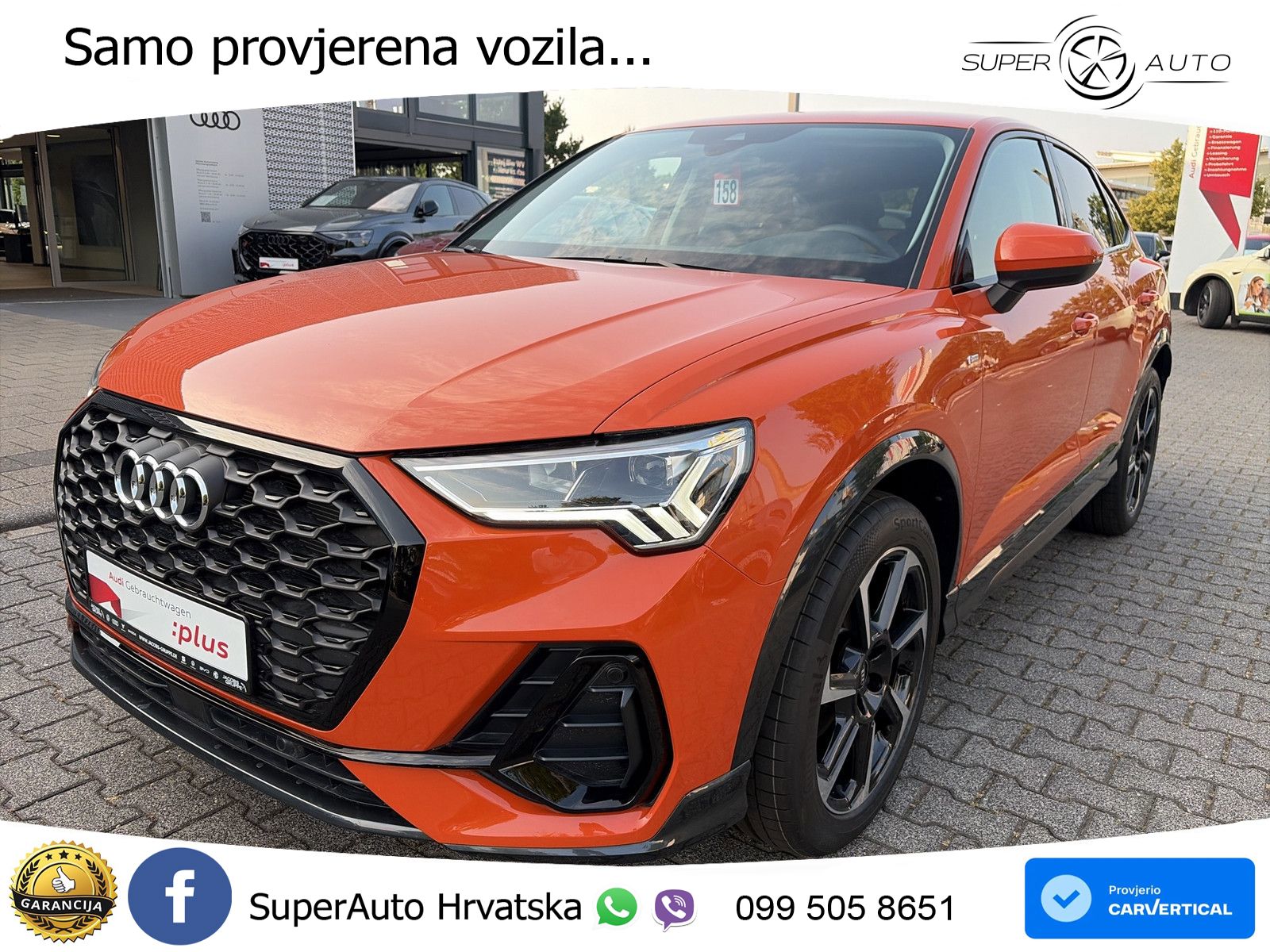 Audi Q3 II Sportback 35 TFSI (150 KS) S tronic S line LED+GR SJED+ACC
