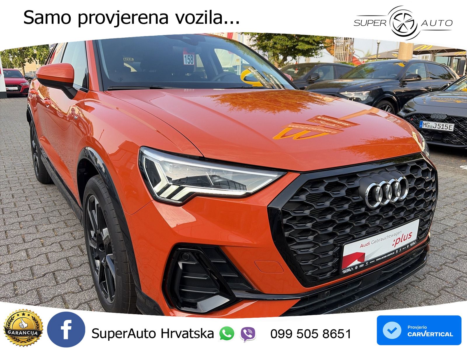 Audi Q3 II Sportback 35 TFSI (150 KS) S tronic S line LED+GR SJED+ACC